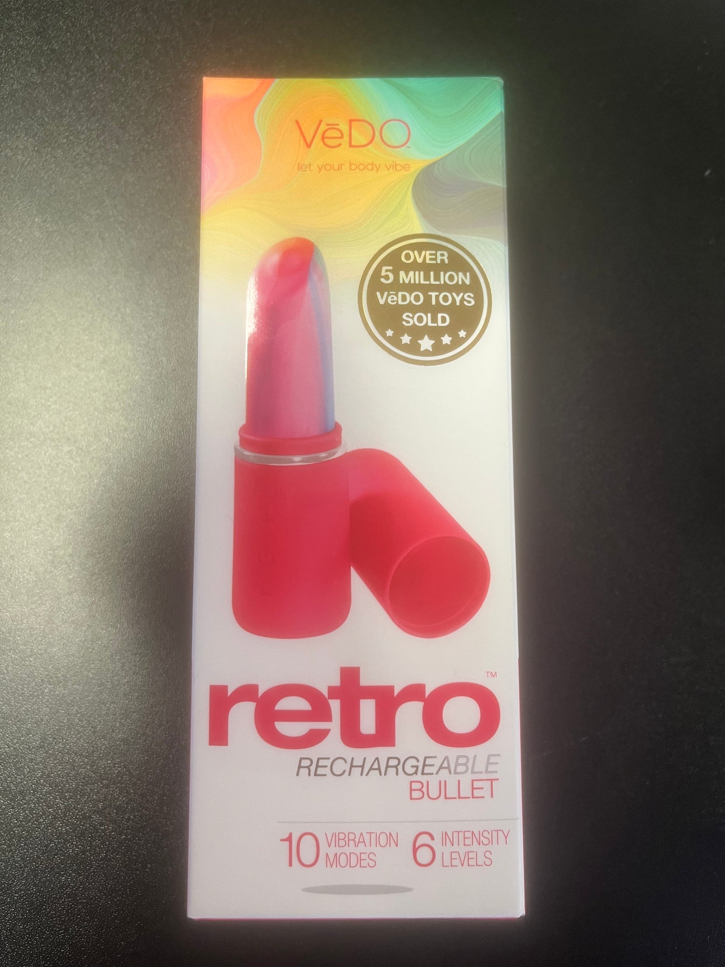 VeDo Retro Rechargeable Hidden Lipstick Vibe