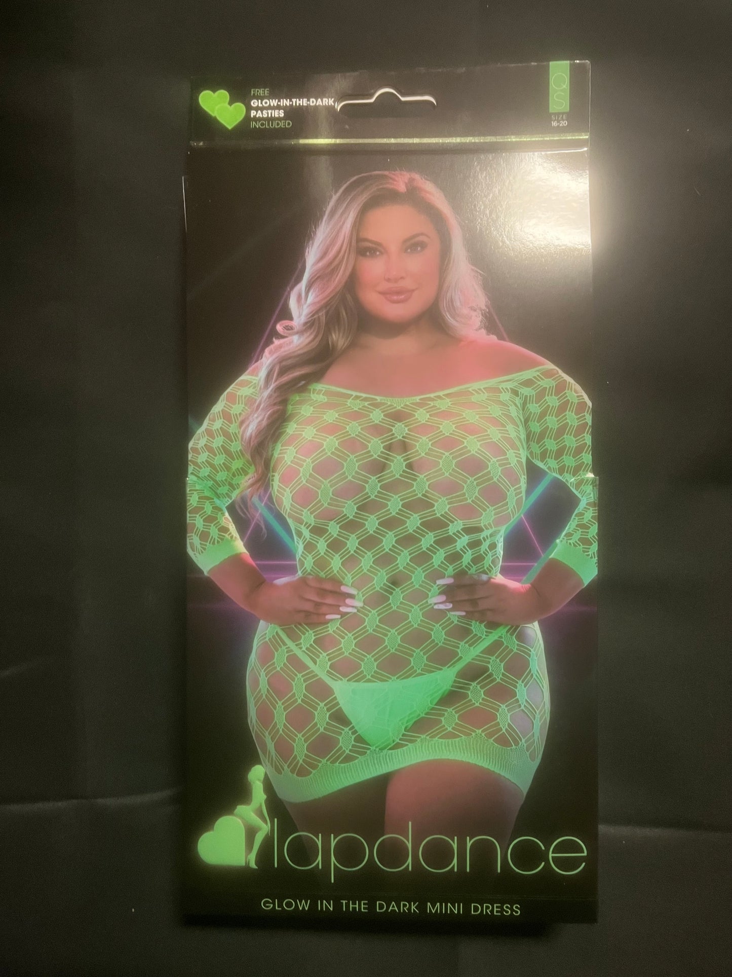 Lapdance GLOW Mini Dress LC-112