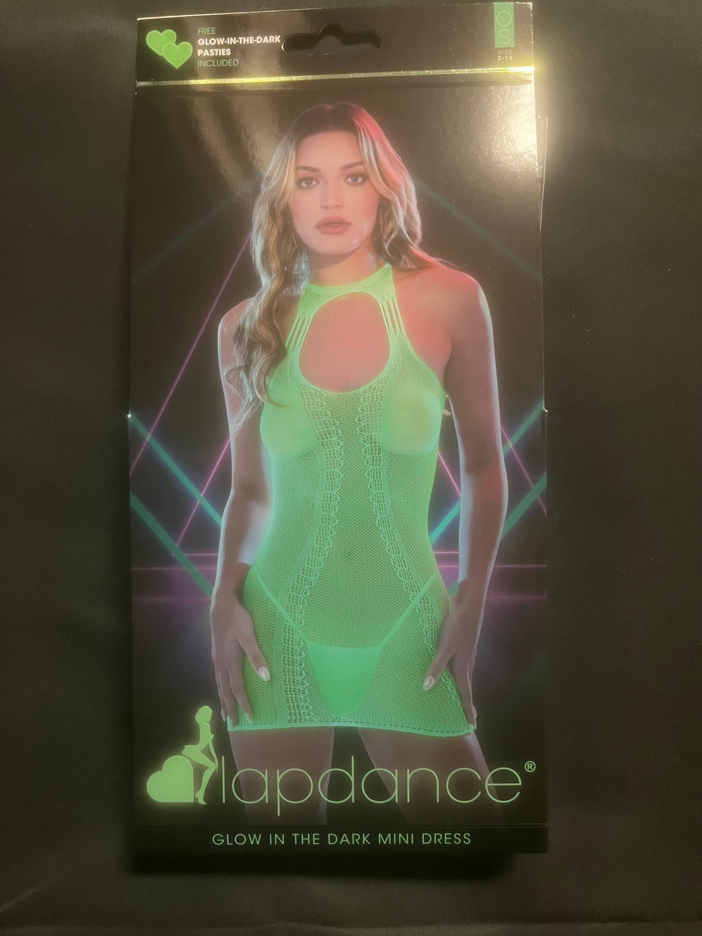Lapdance GLOW Mini Dress LC-109