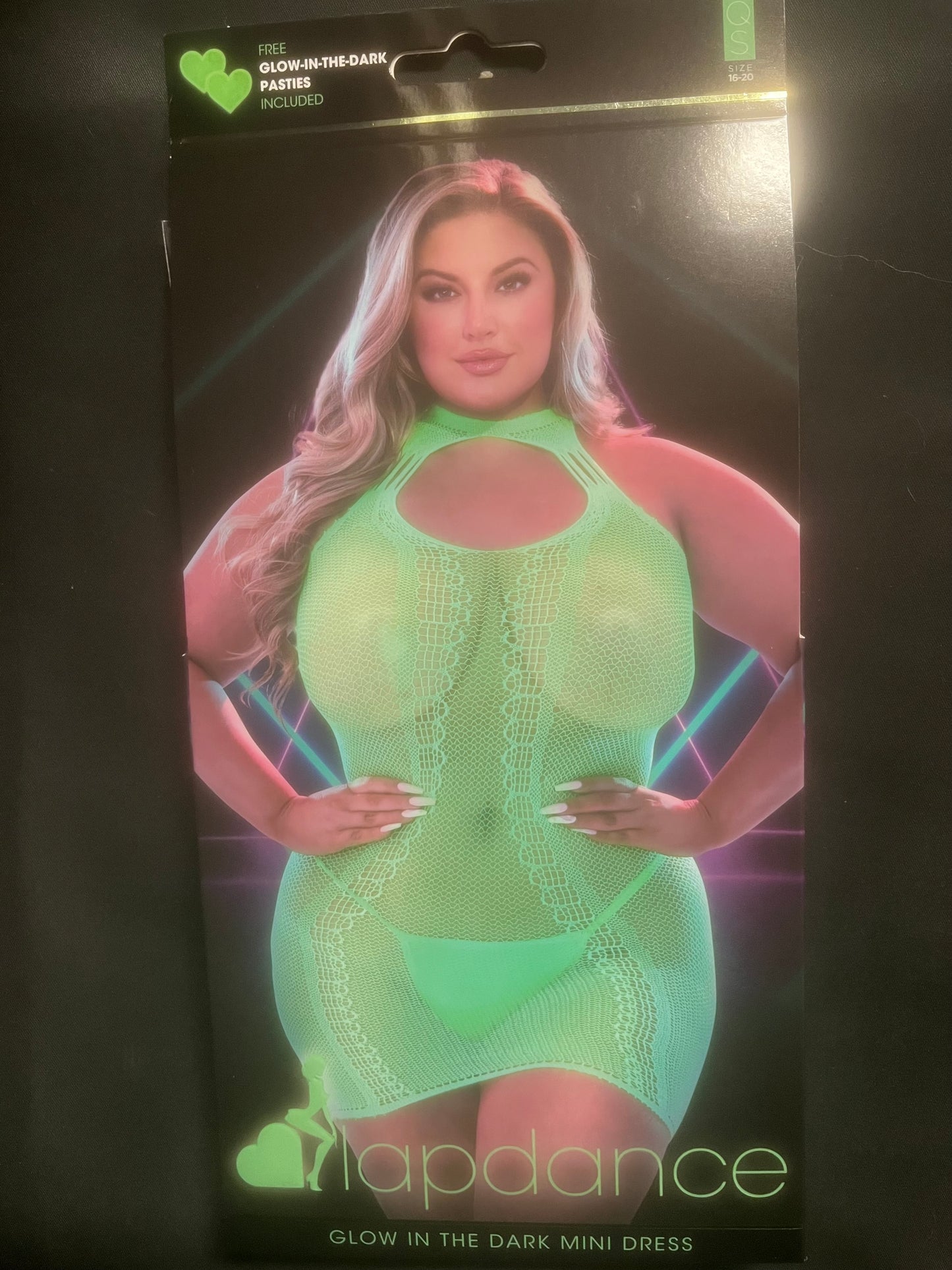 Lapdance GLOW Mini Dress LC-109