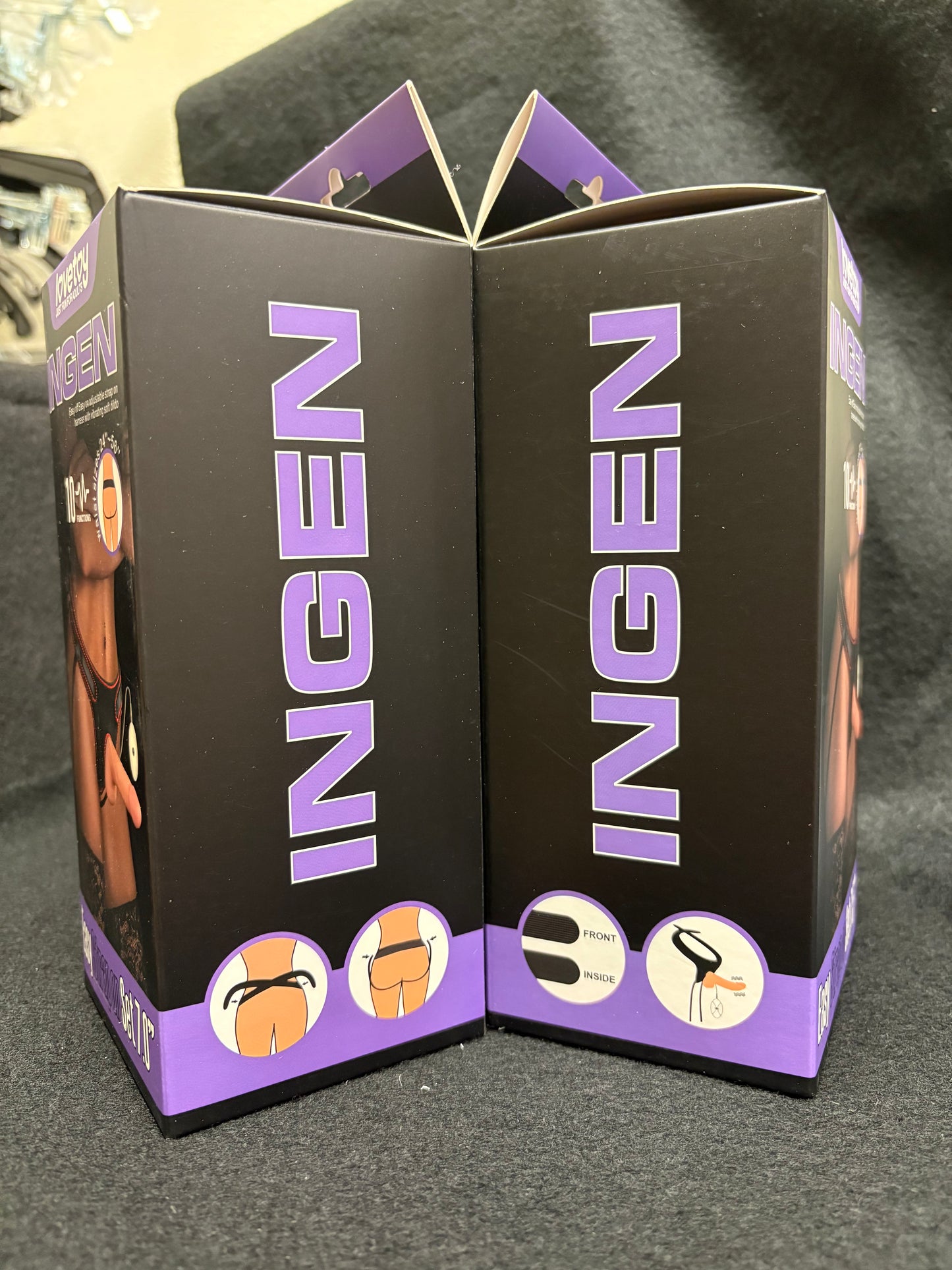LoveToy Ingen Easy Strap on W/Vibrating Dildo