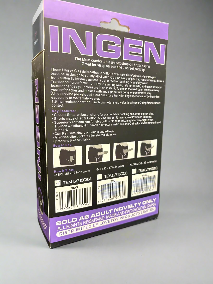 LoveToy Ingen Handy Strap-On Shorts Harness