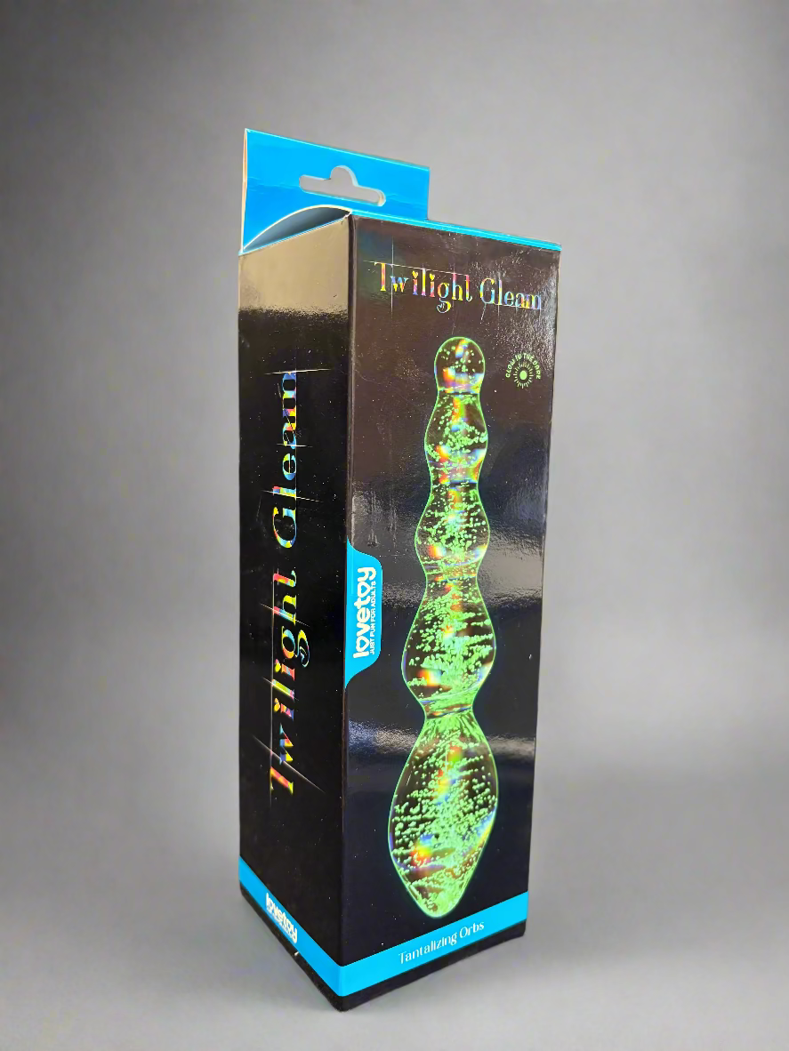 LoveToy Twilight Gleam Glass Toy Tantalizing Orbs Glow-in-Dark