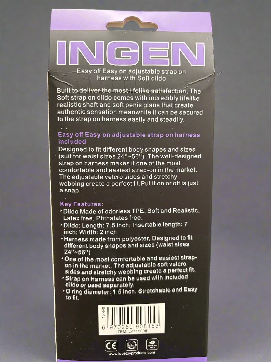 LoveToy Ingen Easy Strap-On Set
