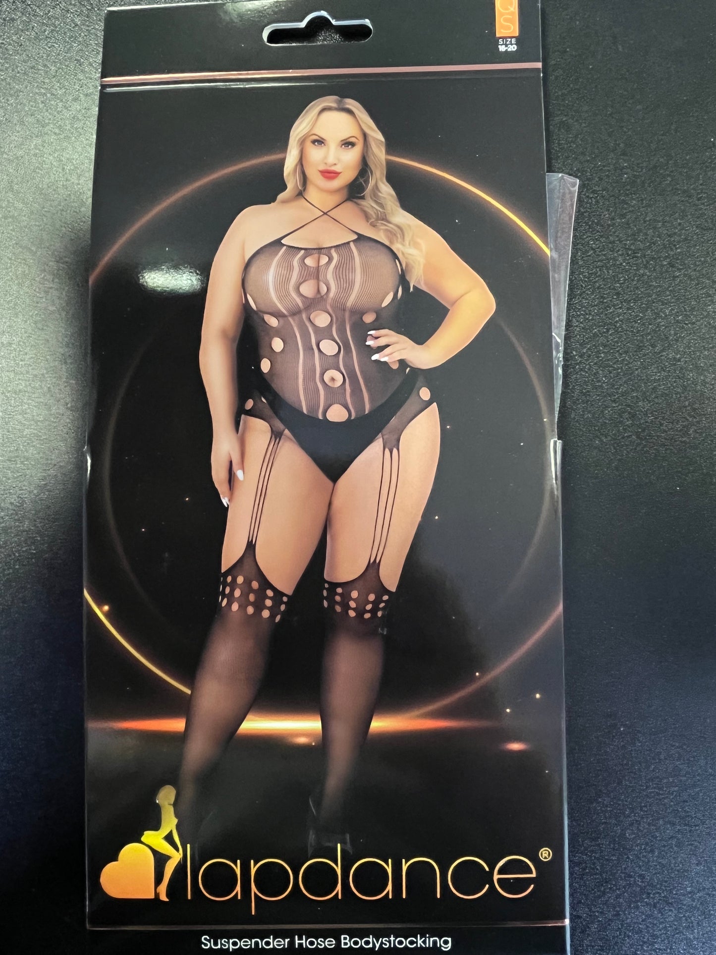 LapDance Suspender Hose Bodystocking LC124