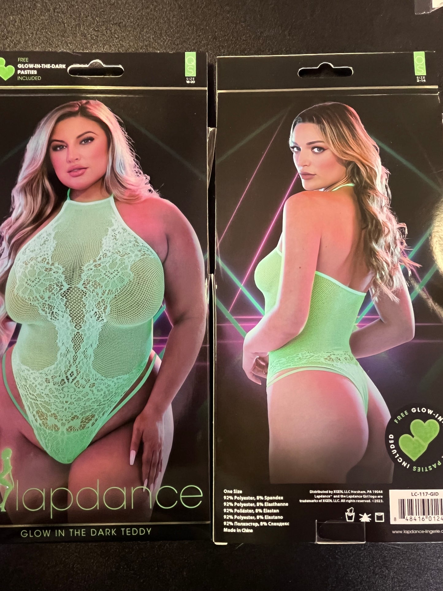 Lapdance GLOW Teddy LC-117