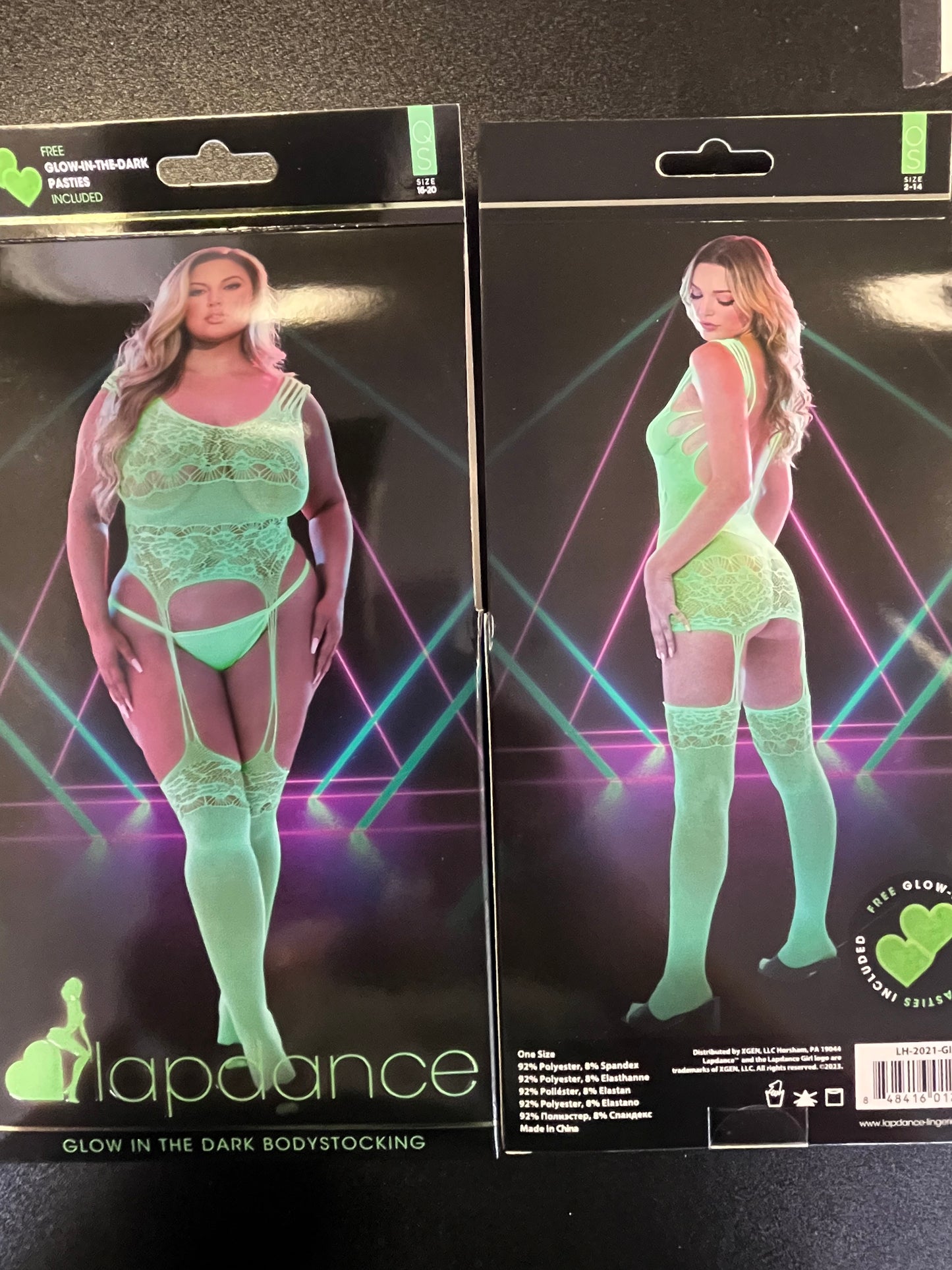 LapDance GLOW Bodystocking LH-2021