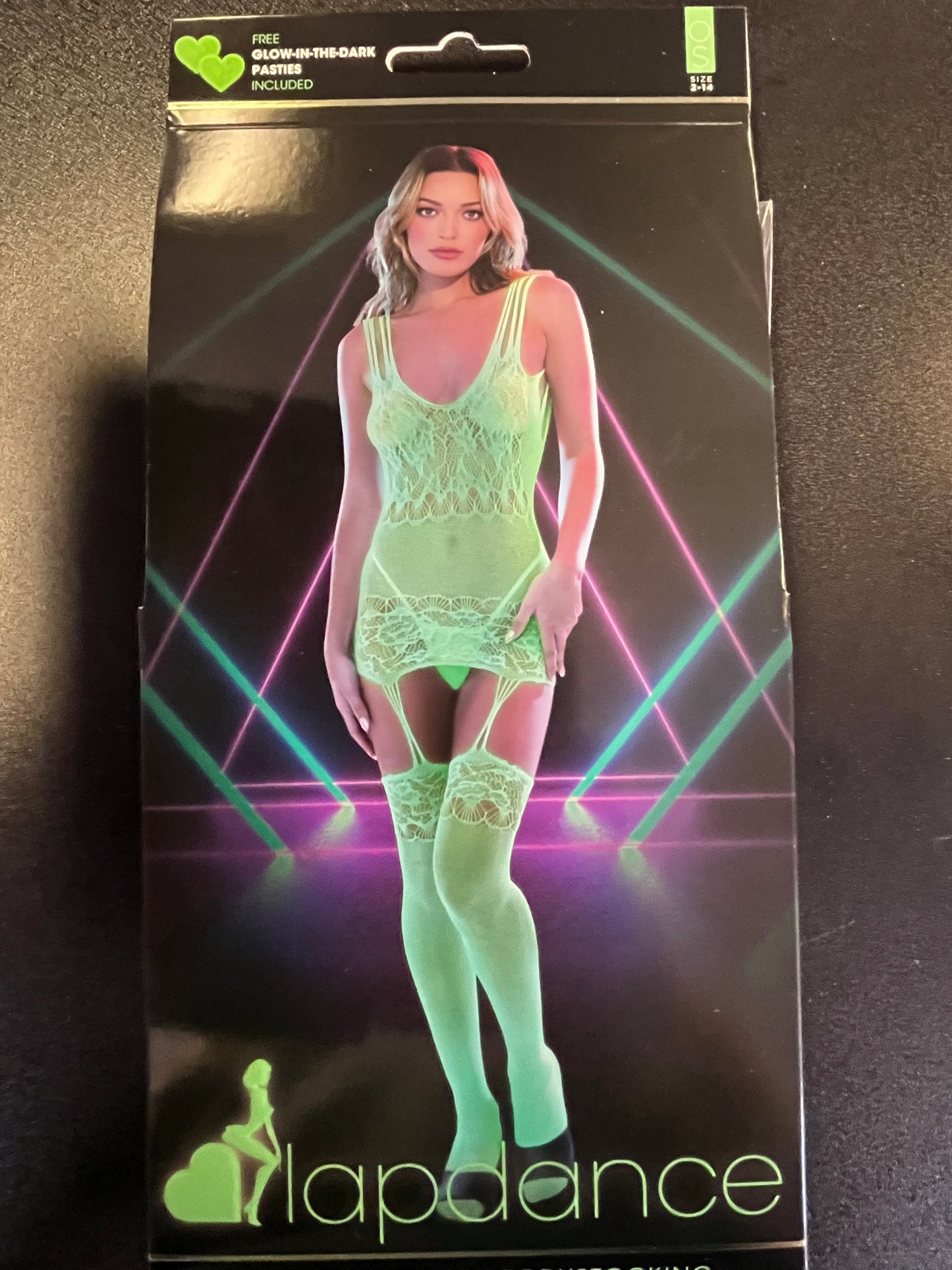 LapDance GLOW Bodystocking LH-2021