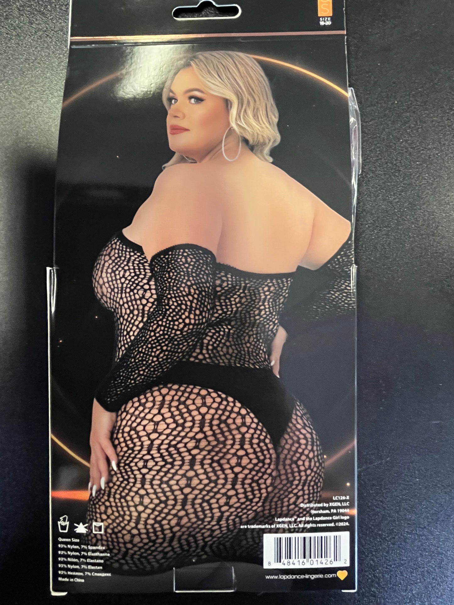 LapDance 2pc Mini Dress with Sleeves LC126X