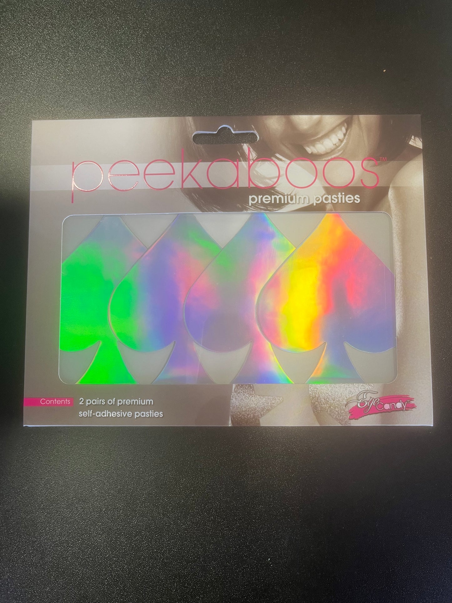 Peek-A-Boo Premium Pasties Holographic Edition