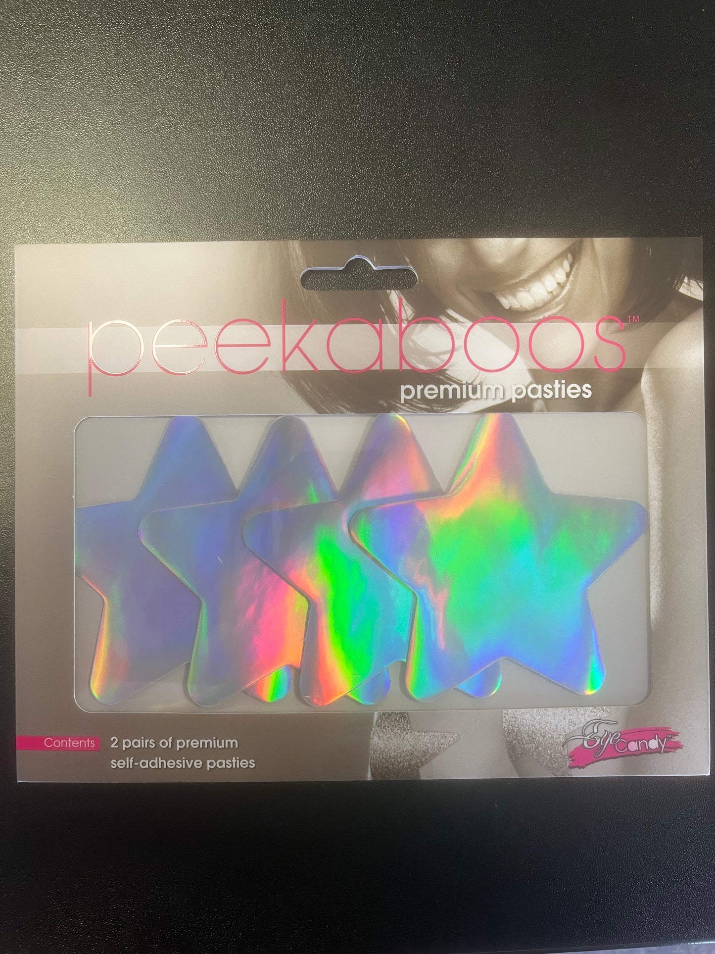 Peek-A-Boo Premium Pasties Holographic Edition