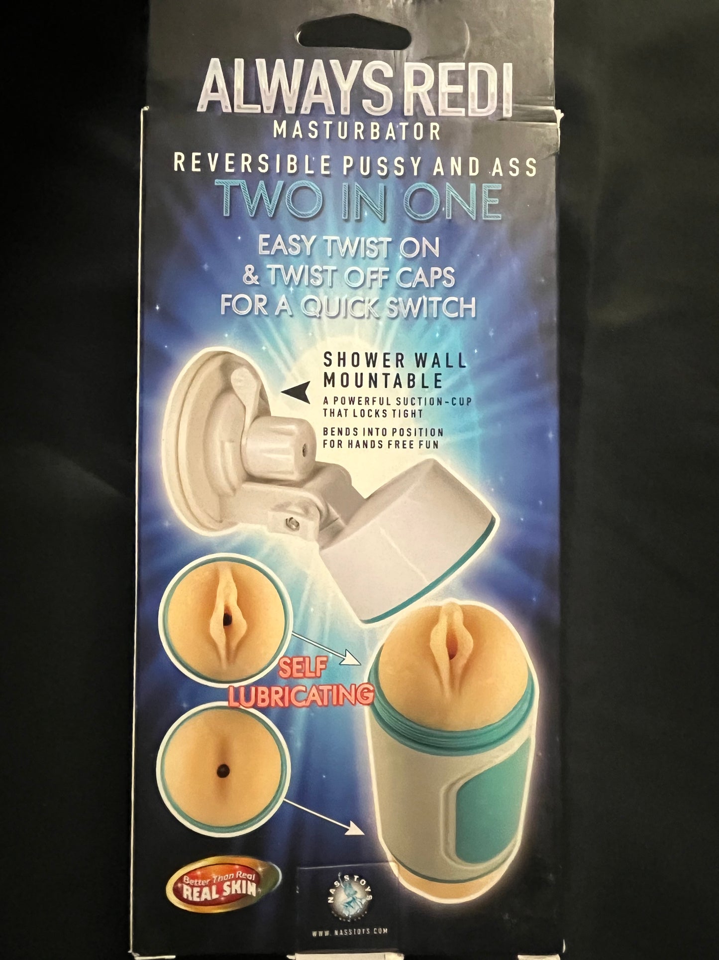 NassToys Always Redi Pussy & Ass Masturbator