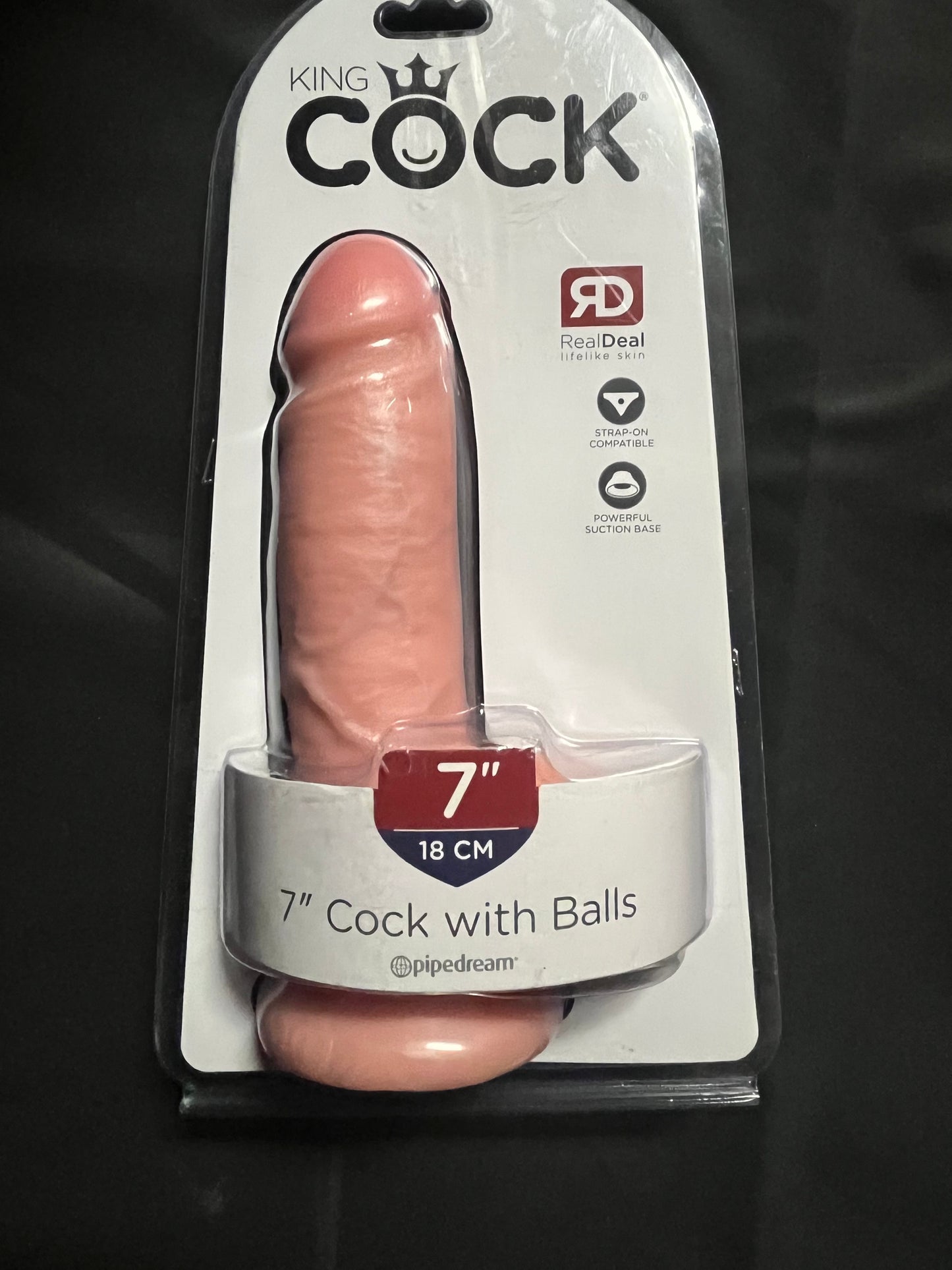 pipedream King Cock 7 Inch Cock with Balls