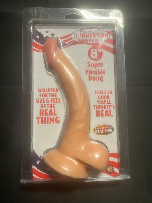 Real Skin Whoppers 8 Inch Dildo