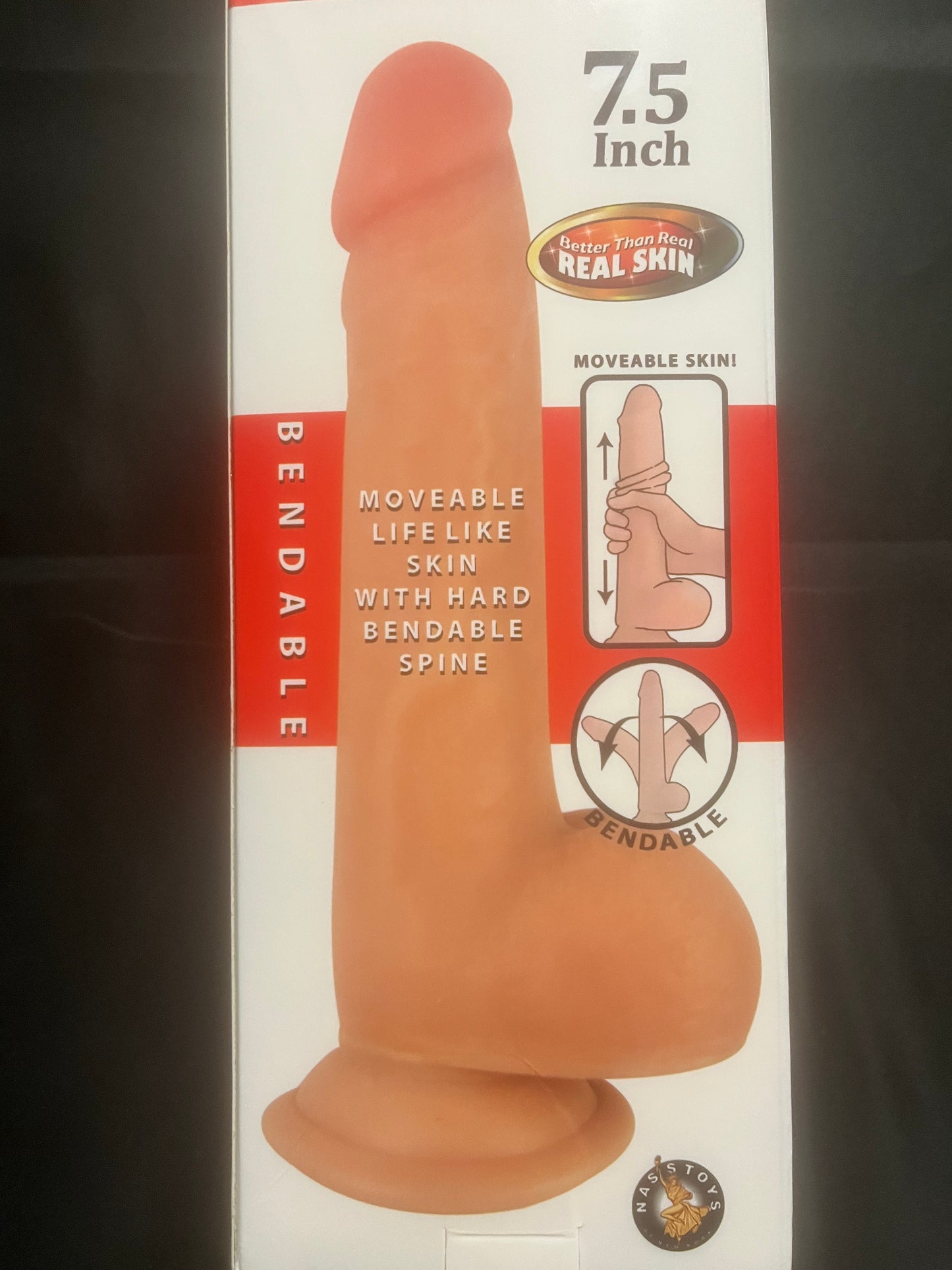 NassToys Real Cocks Realistic Sliders Dildo
