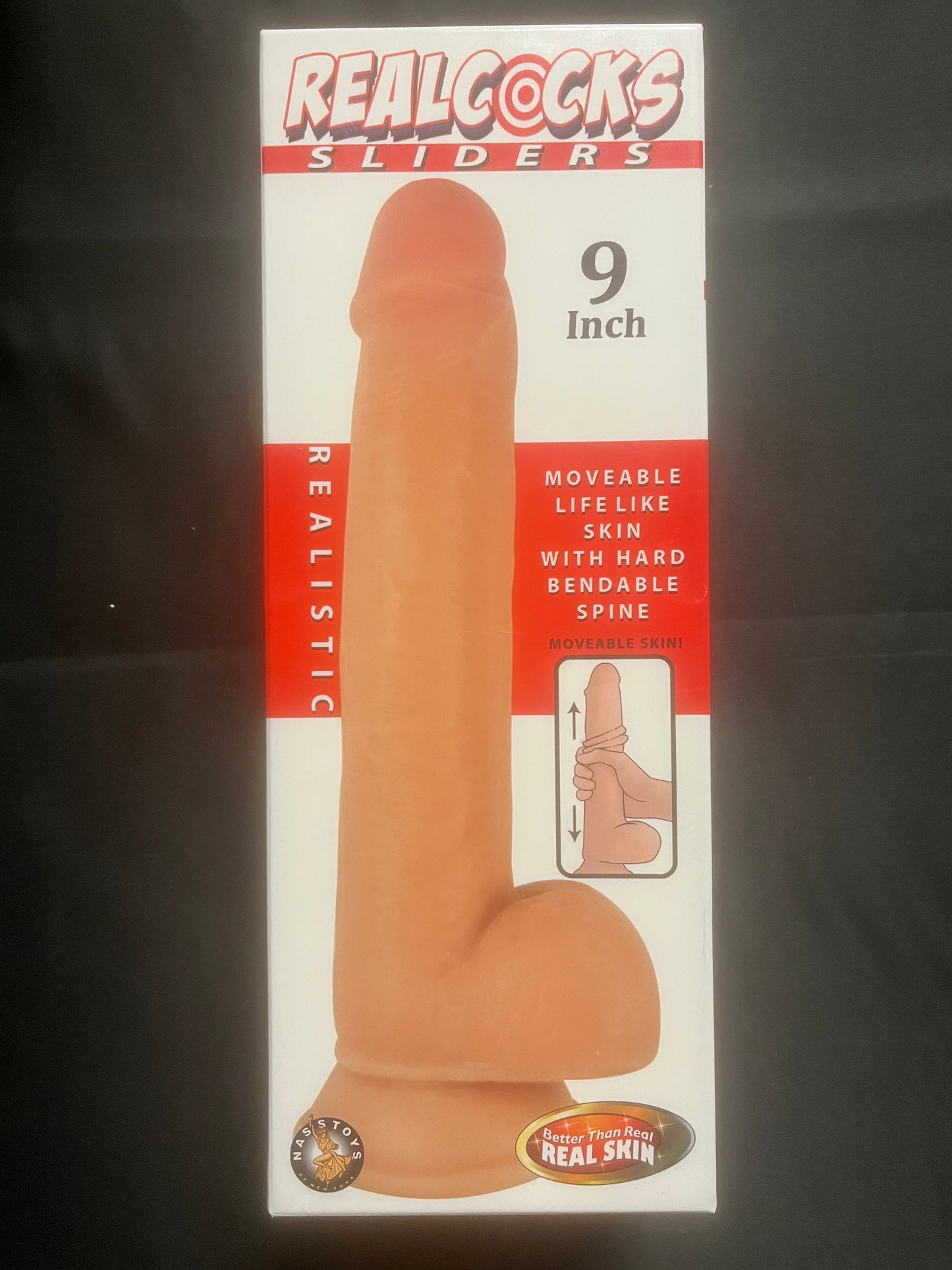 NassToys Real Cocks Realistic Sliders Dildo