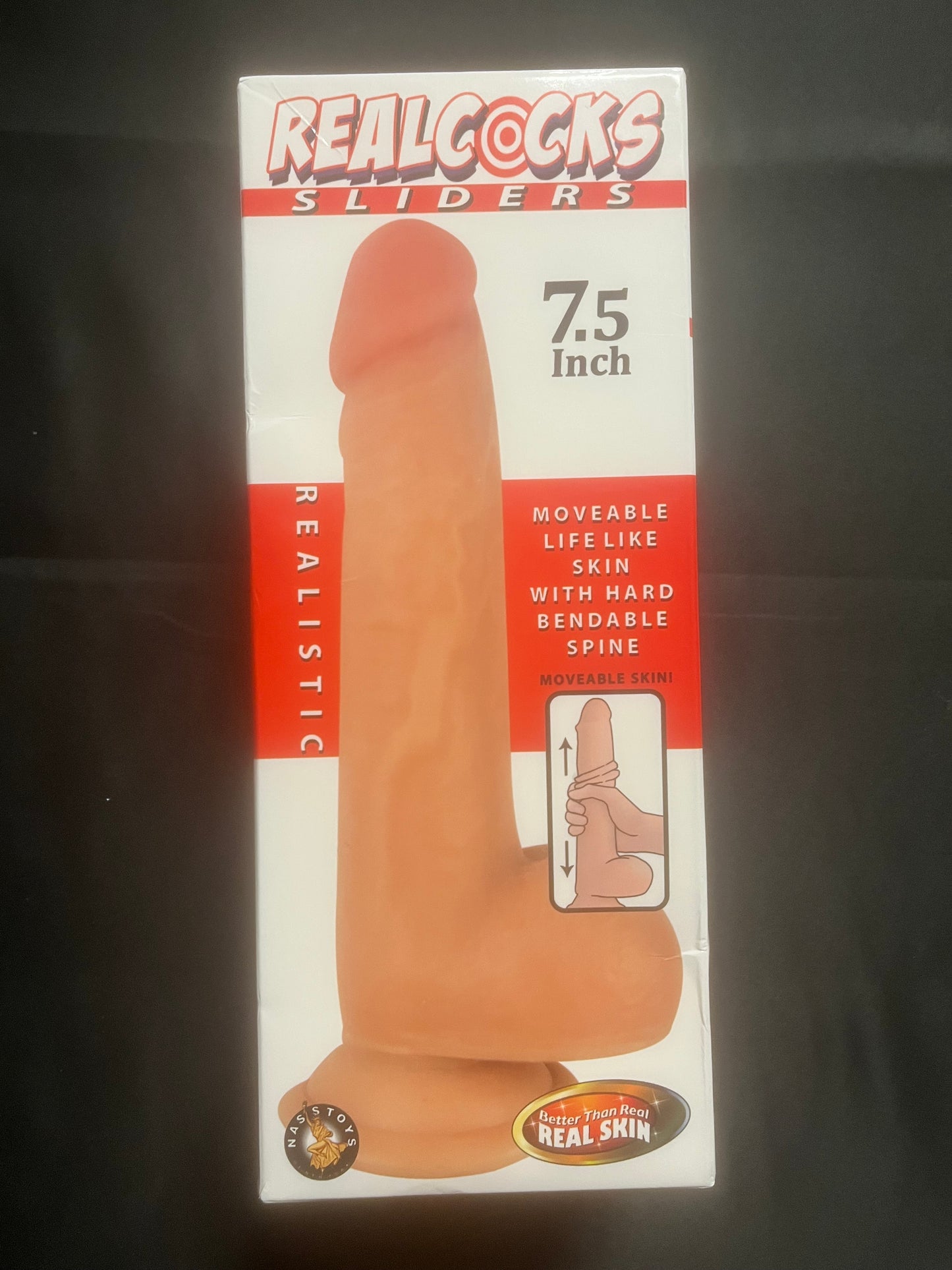 NassToys Real Cocks Realistic Sliders Dildo