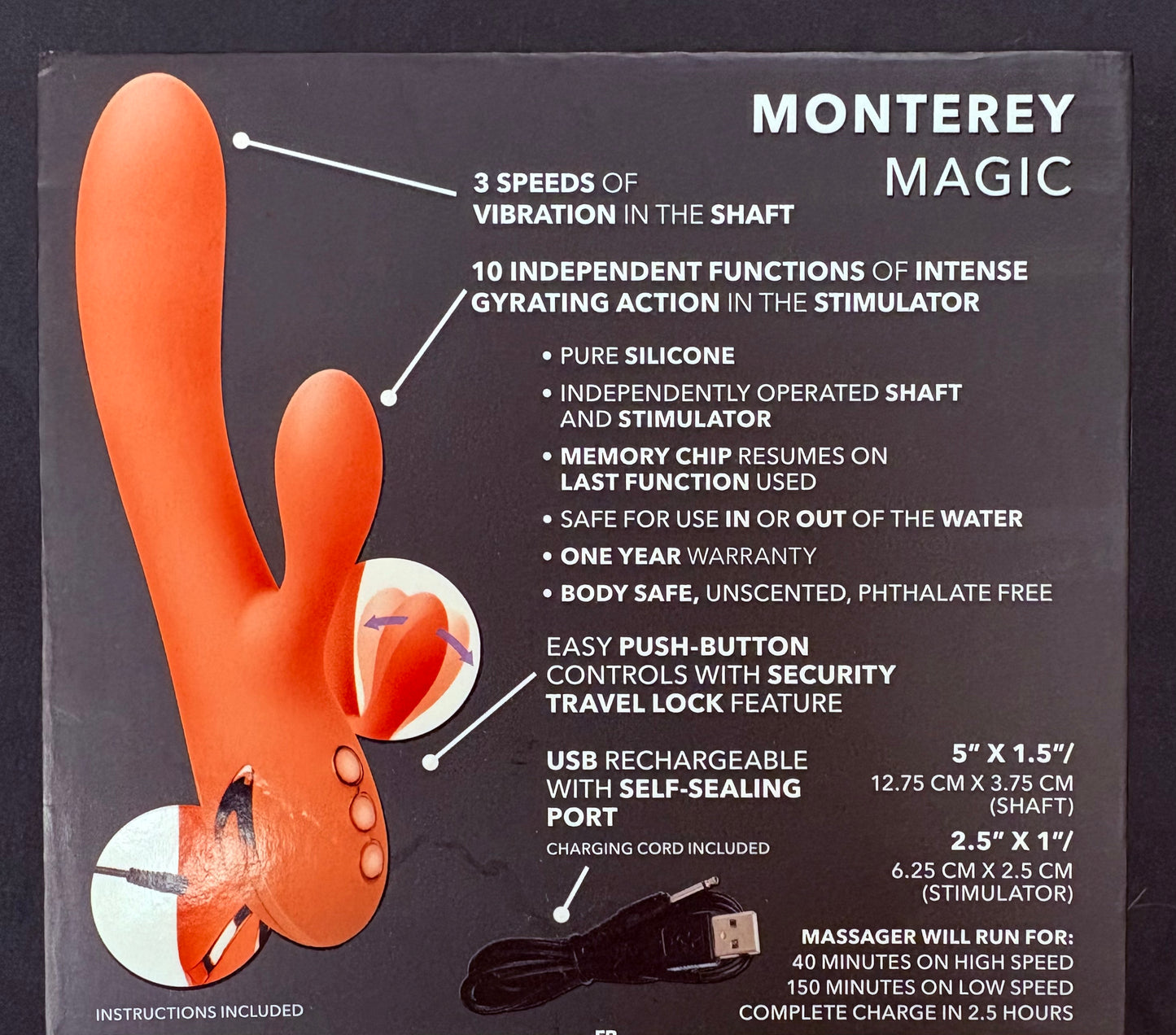 CalExotics California Dreaming Monterey Magic Rabbit Vibe