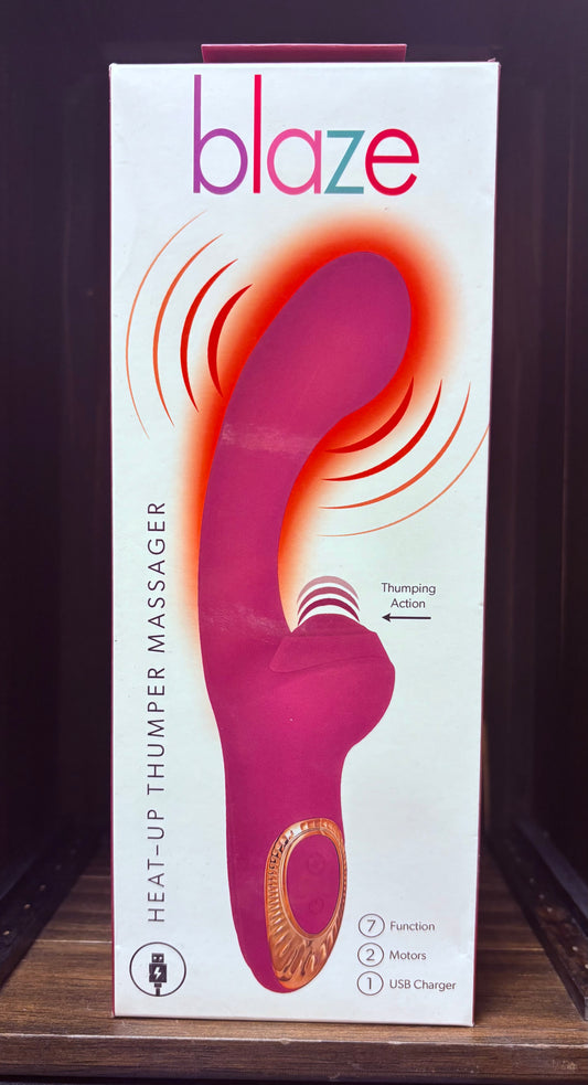 Nasstoys Blaze Heat-Up Thumper Massager