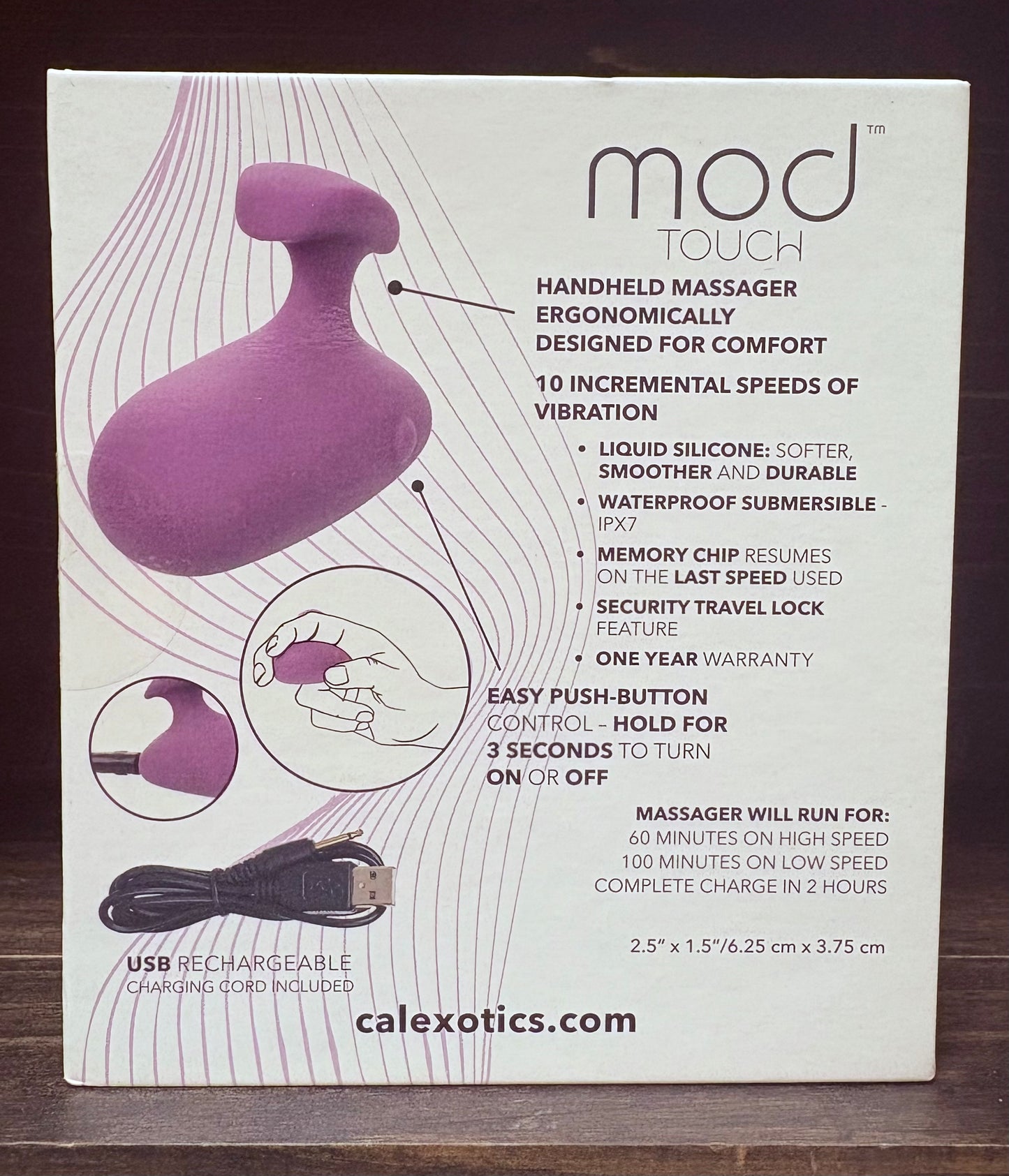 Mod Touch Ergonomic Finger Vibe