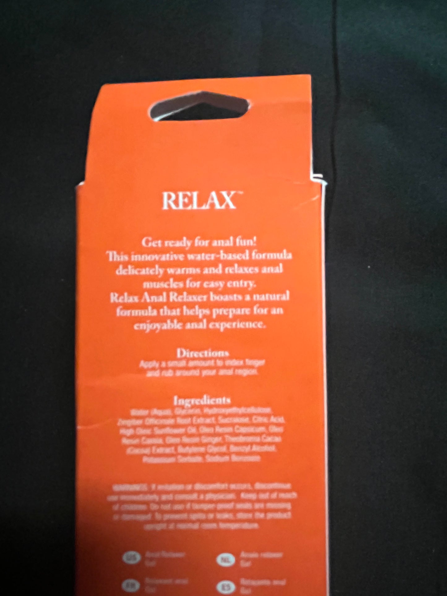 Doc Johnson Relax Anal Relaxer in 2oz/56g