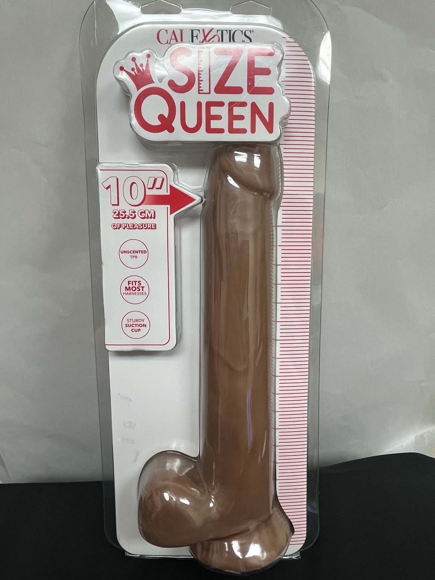 CalExotics Size Queen 10 Inch Jelly Dildo