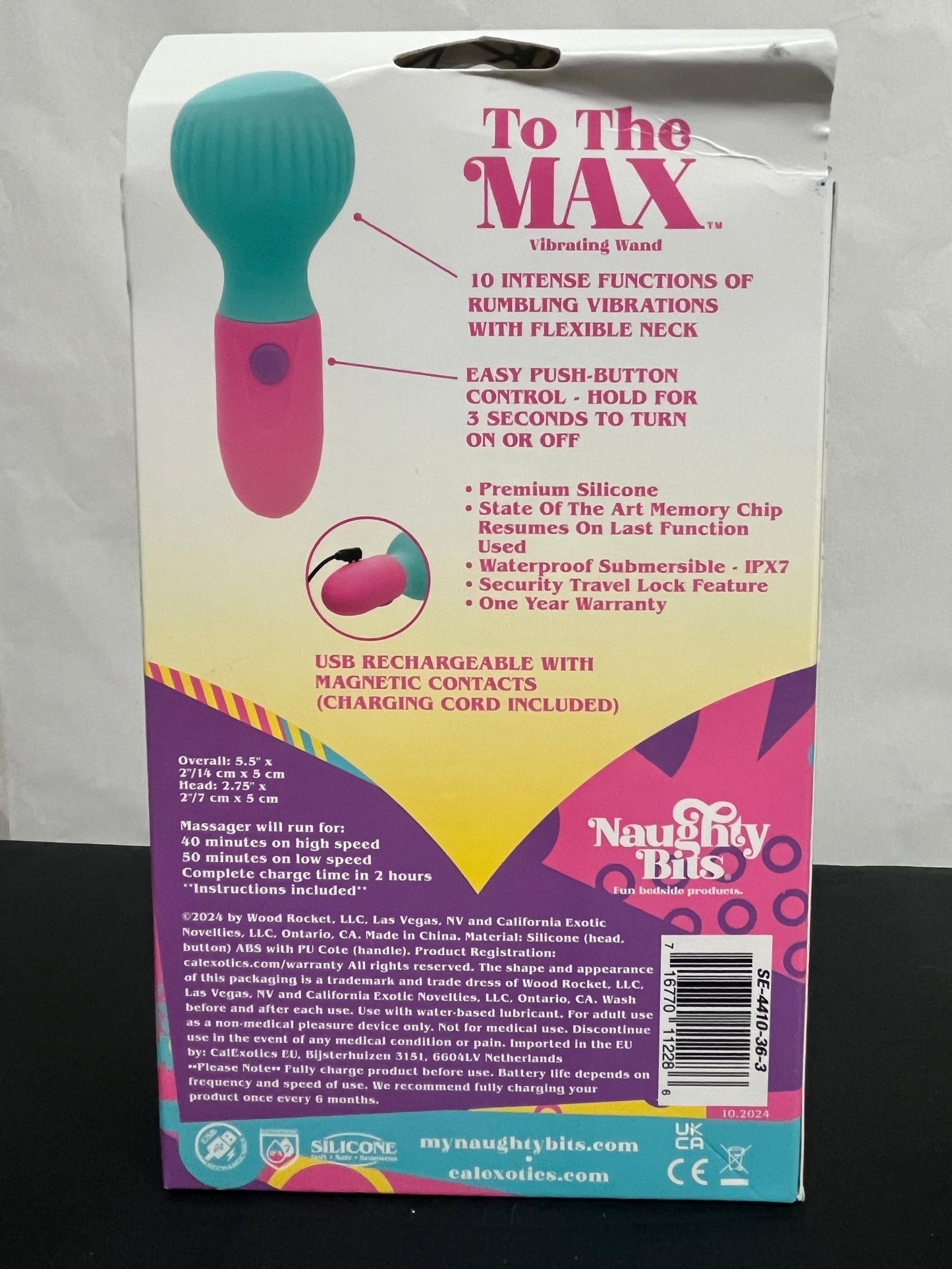 Naughty Bits To The Max Wand