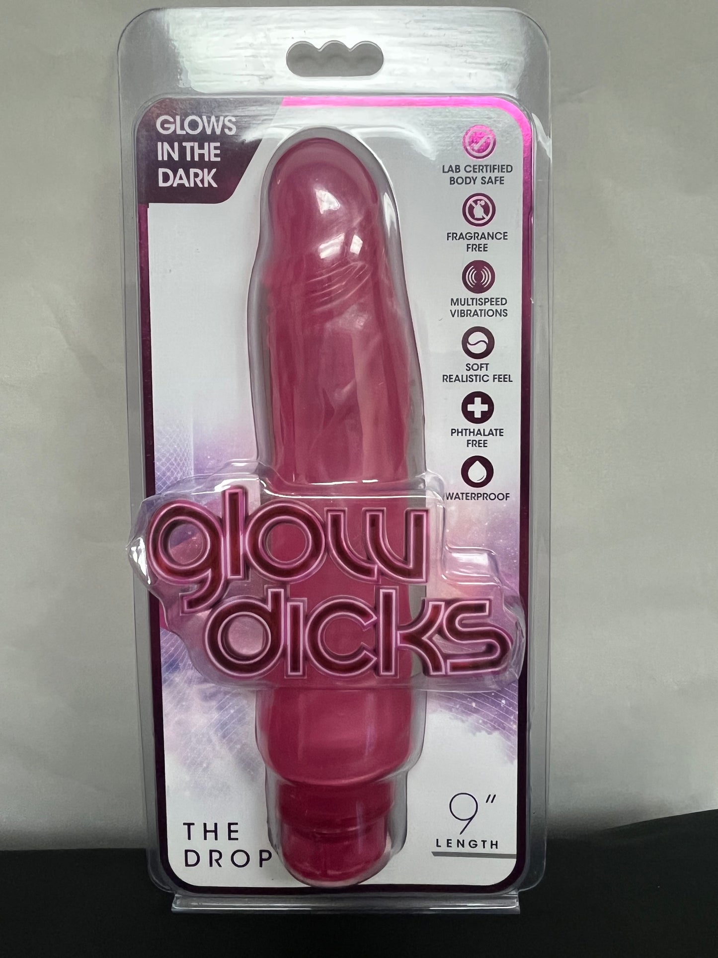 Glow Dicks 9 Inch The Drop Vibe