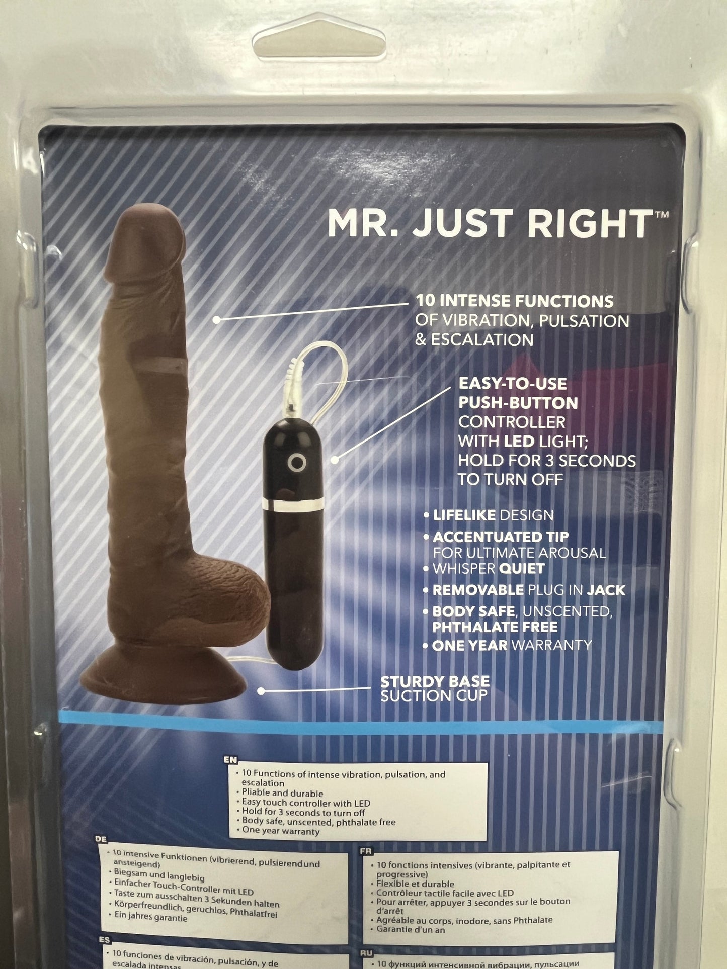 CalExotics Mr. Just Right Elite Eight Vibe