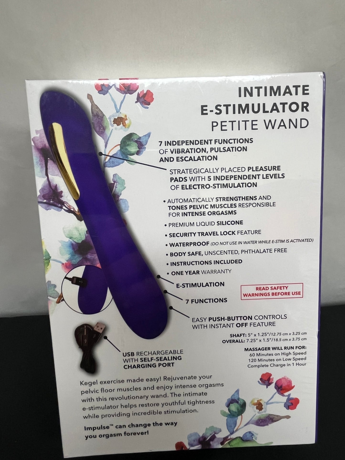 CalExotics Impulse Intimate E-Stim Petite Wand Vibe