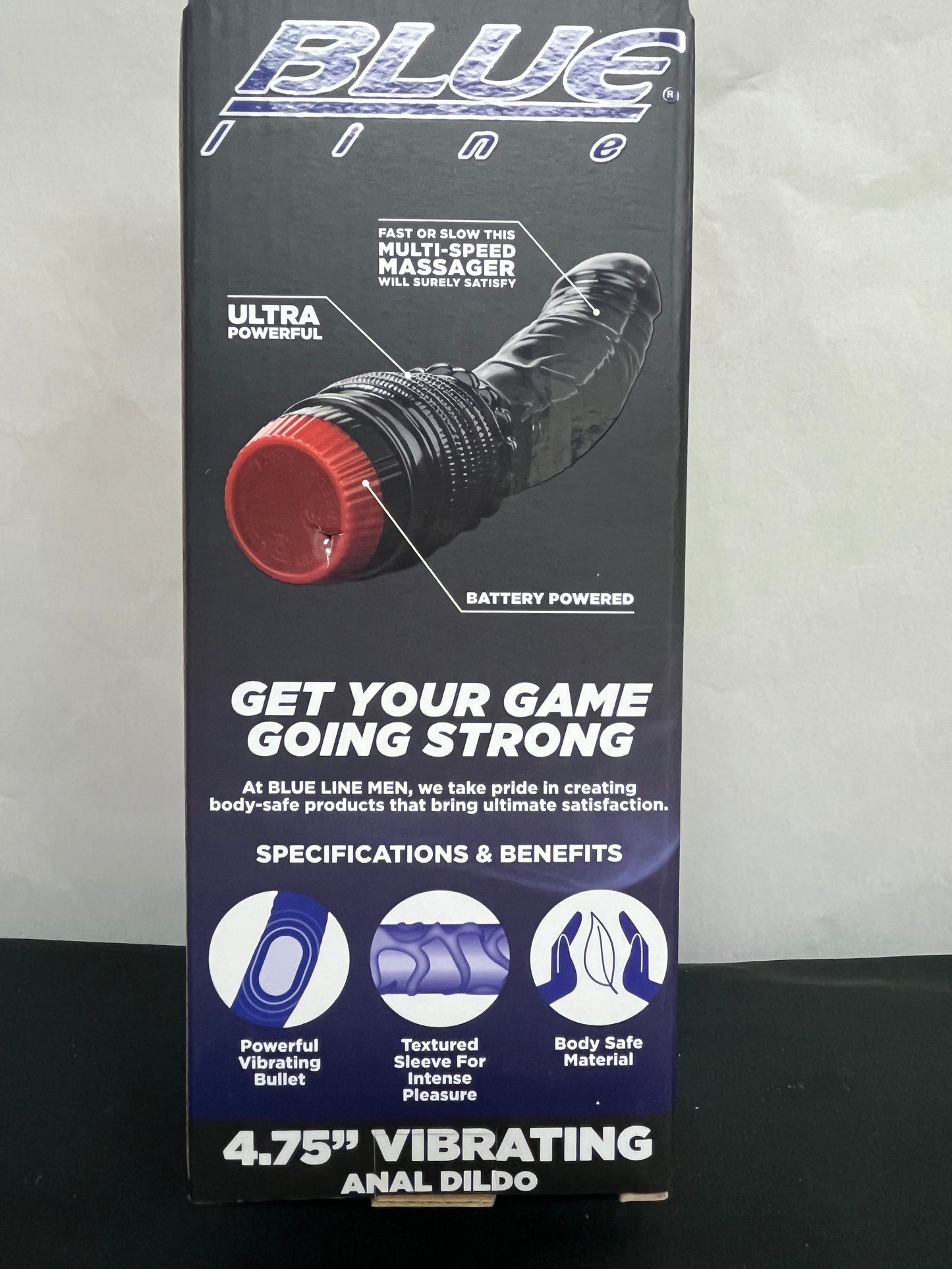 Electric Eel 4.75 Inch Vibrating Anal Dildo