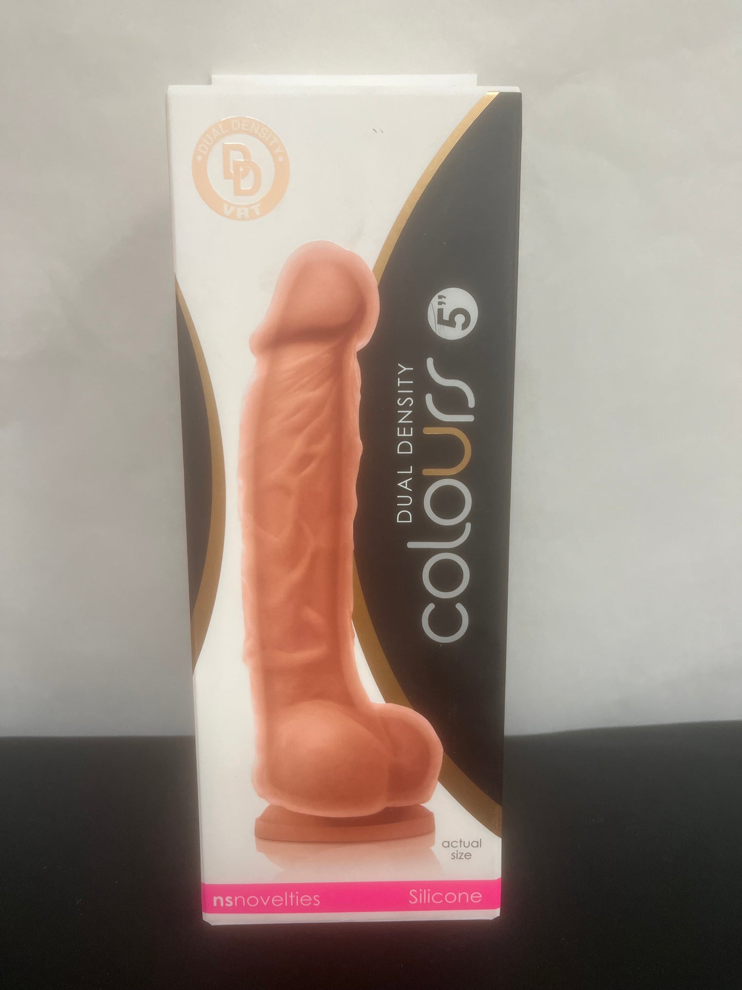 Colors 5 Inch Dual-Density Silicone Dildo