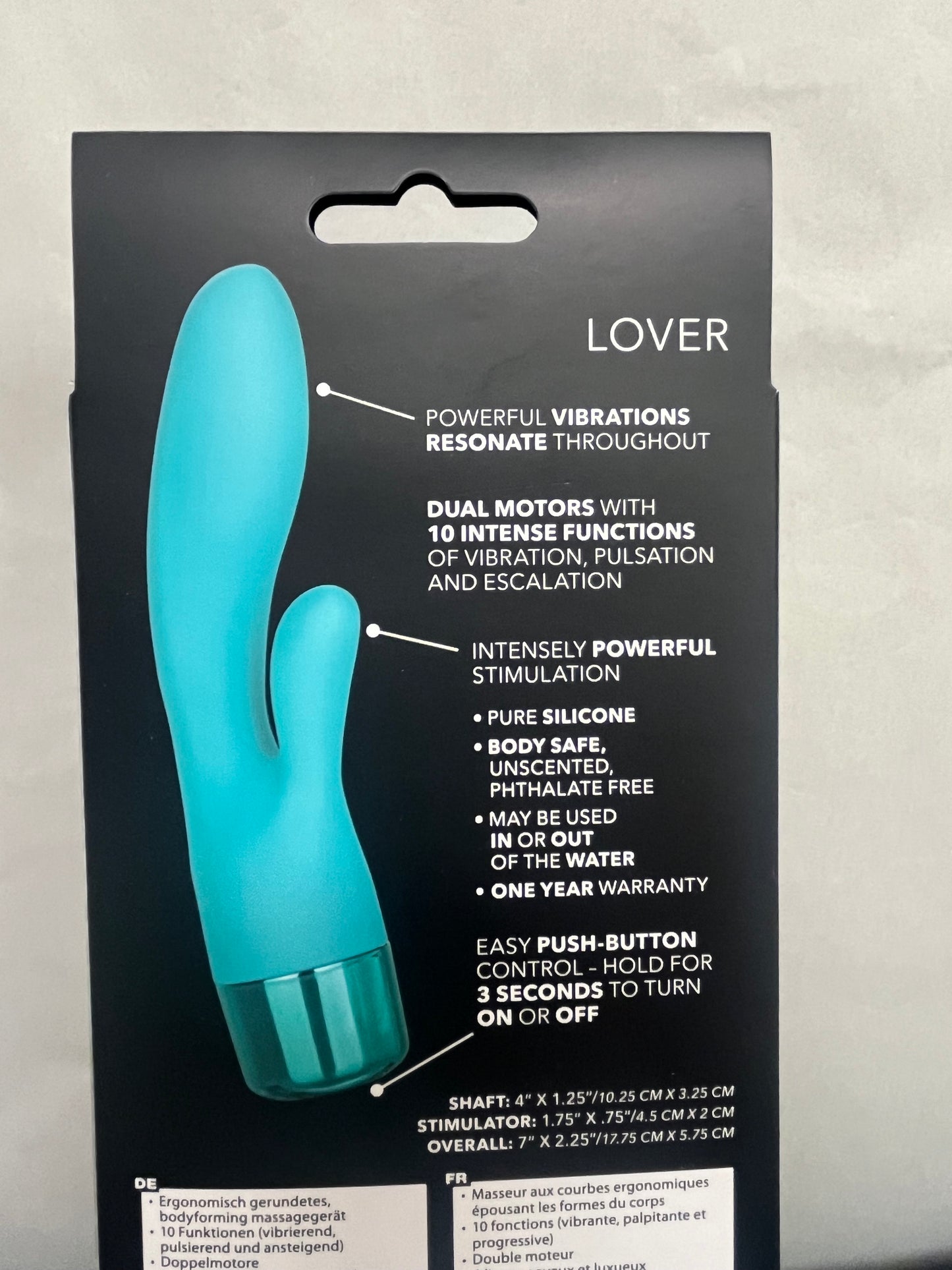 CalExotics Eden Lover 10 Function Silicone Rabbit Vibe