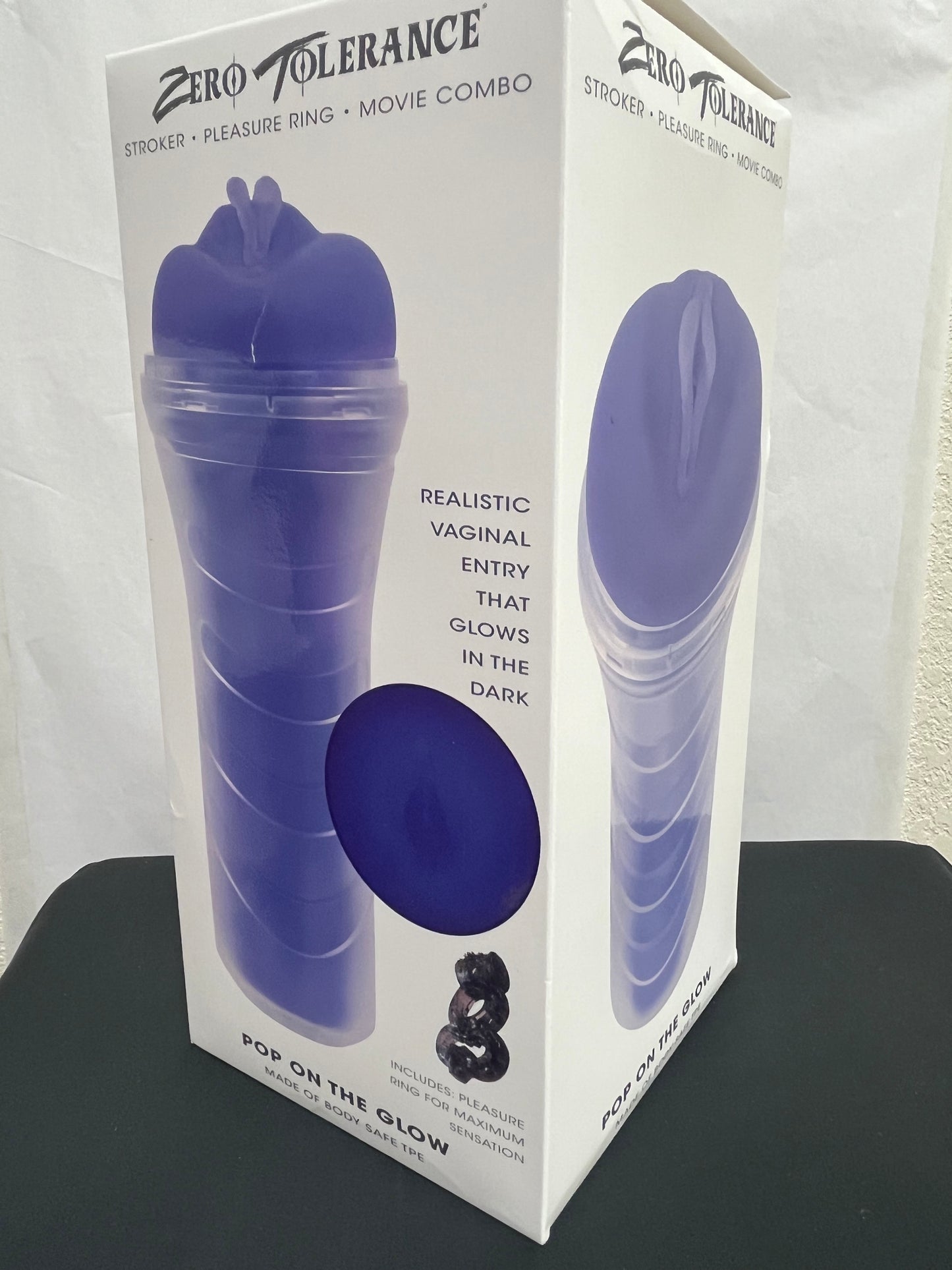 Evolved Novelties Zero Tolerance Pop On The Glow Stroker
