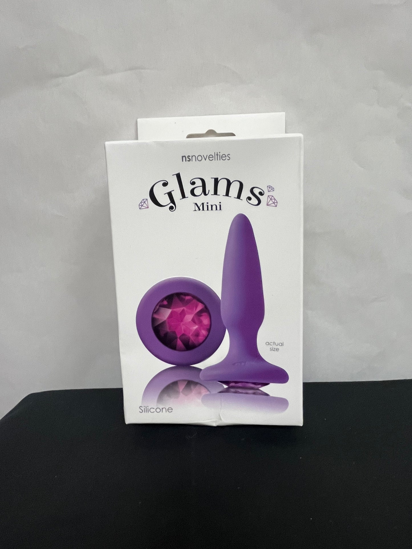 Glams Mini Gem Silicone Butt Plug