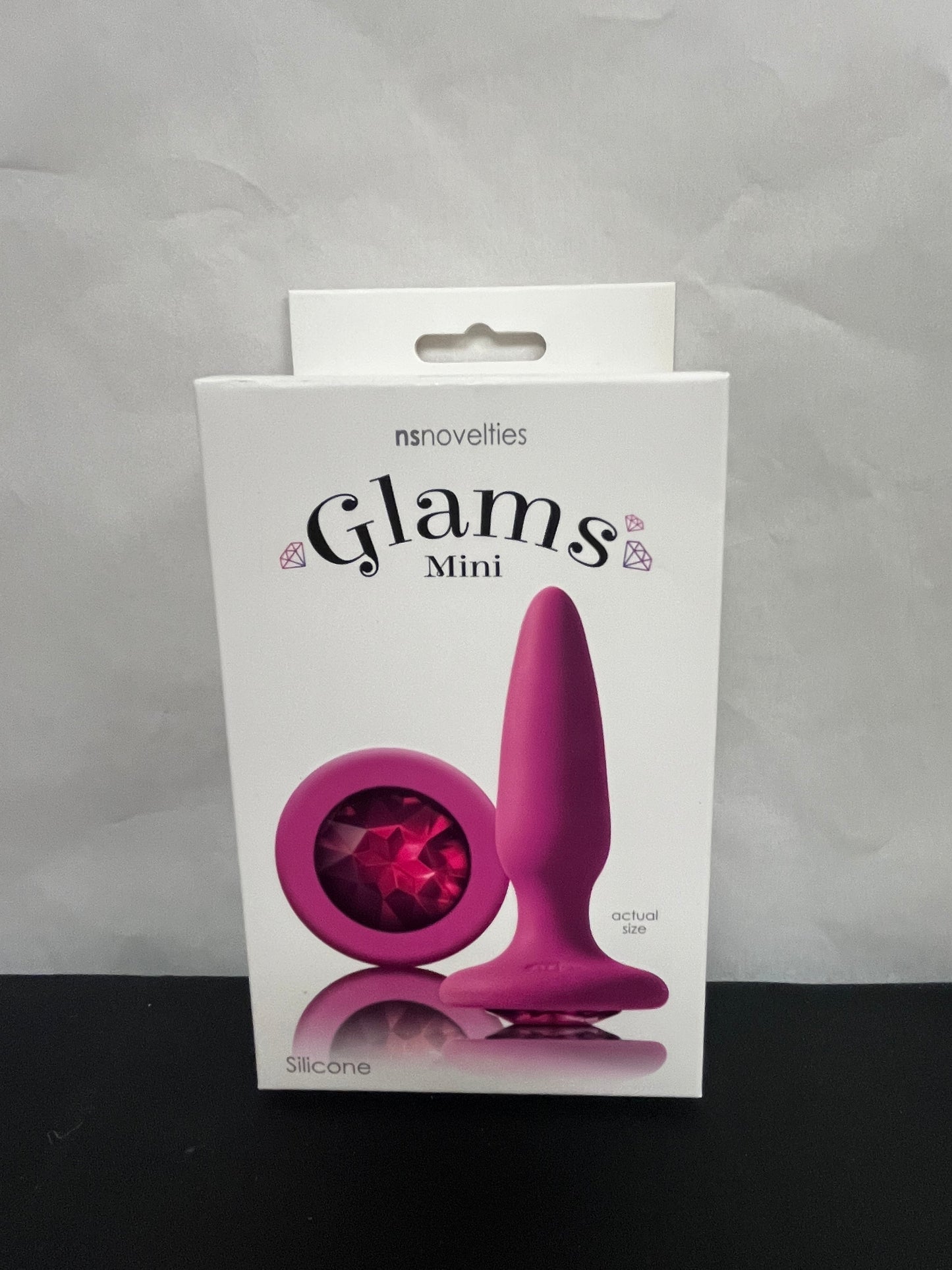 Glams Mini Gem Silicone Butt Plug