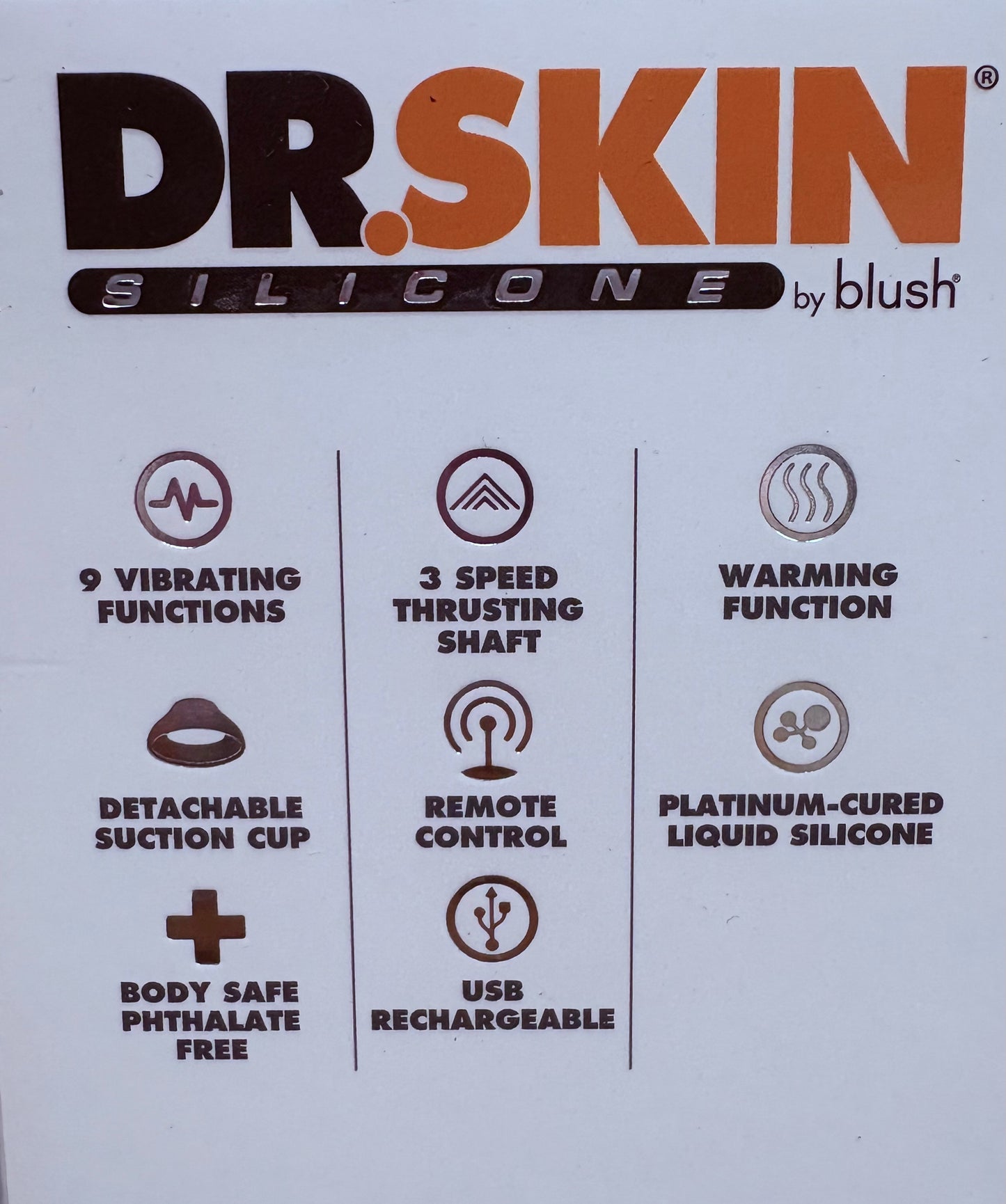 Dr. Skin 7" Dr. Hammer Thrusting Dildo
