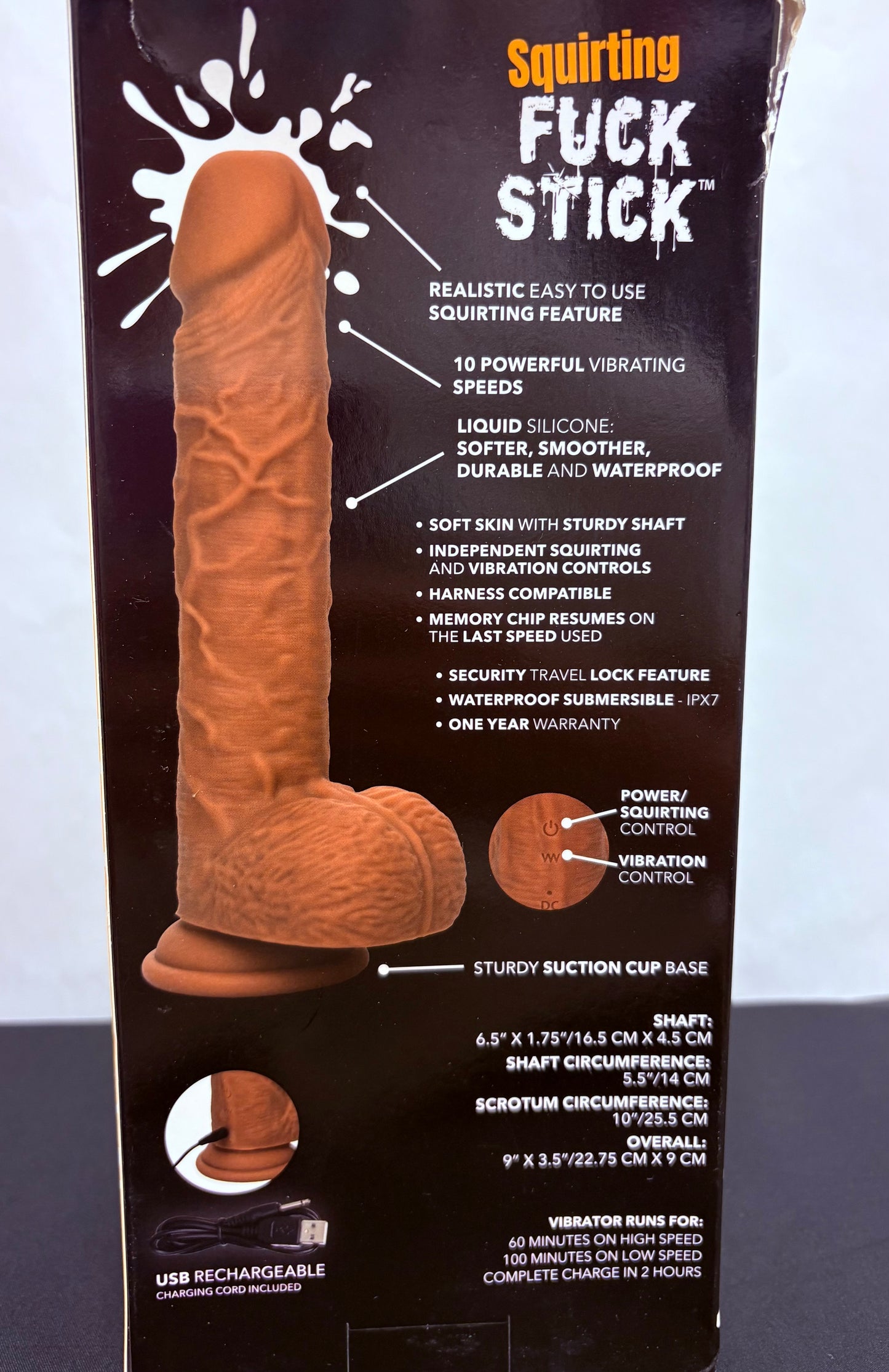 Calexotics Squirting Fuck Stick 9"