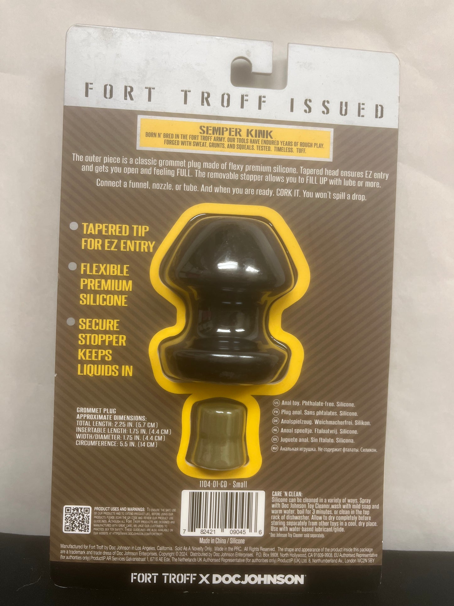 Doc Johnson Fort Troff Kum Keeper Grommet Butt Plug