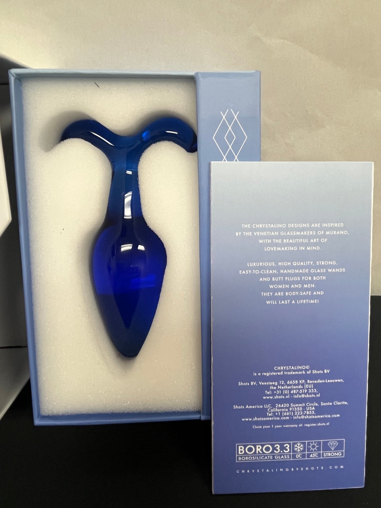 Chrystalino Glass Butt Plug