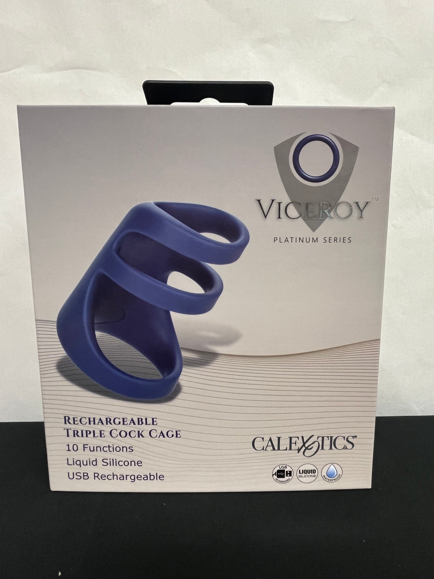 CalExotics Viceroy Rechargeable Triple Cock Cage