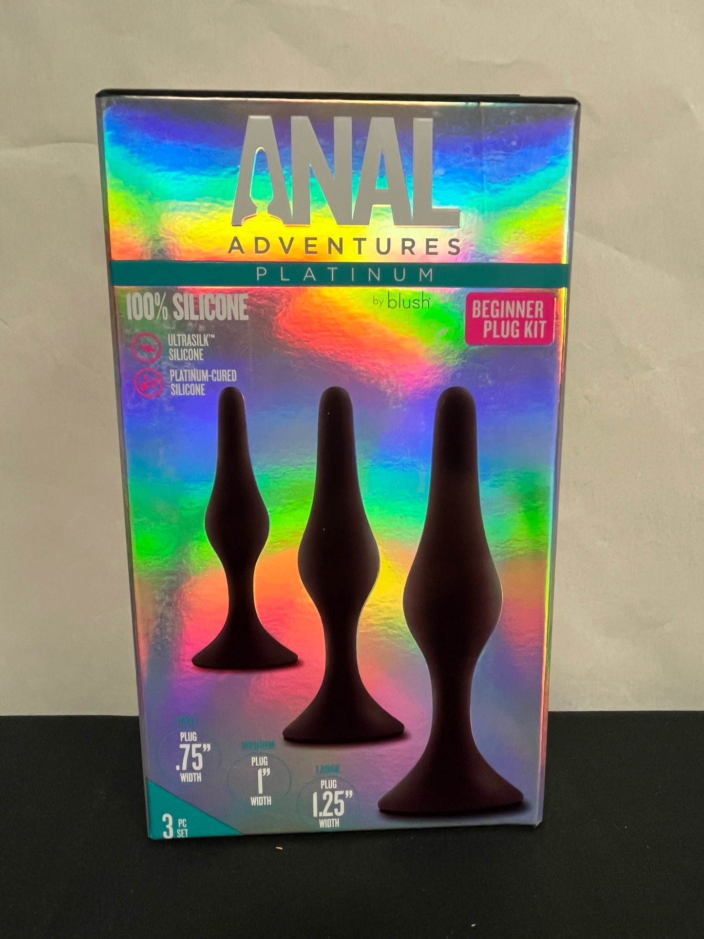 Blush Anal Adventures Platinum Beginner Plug Kit