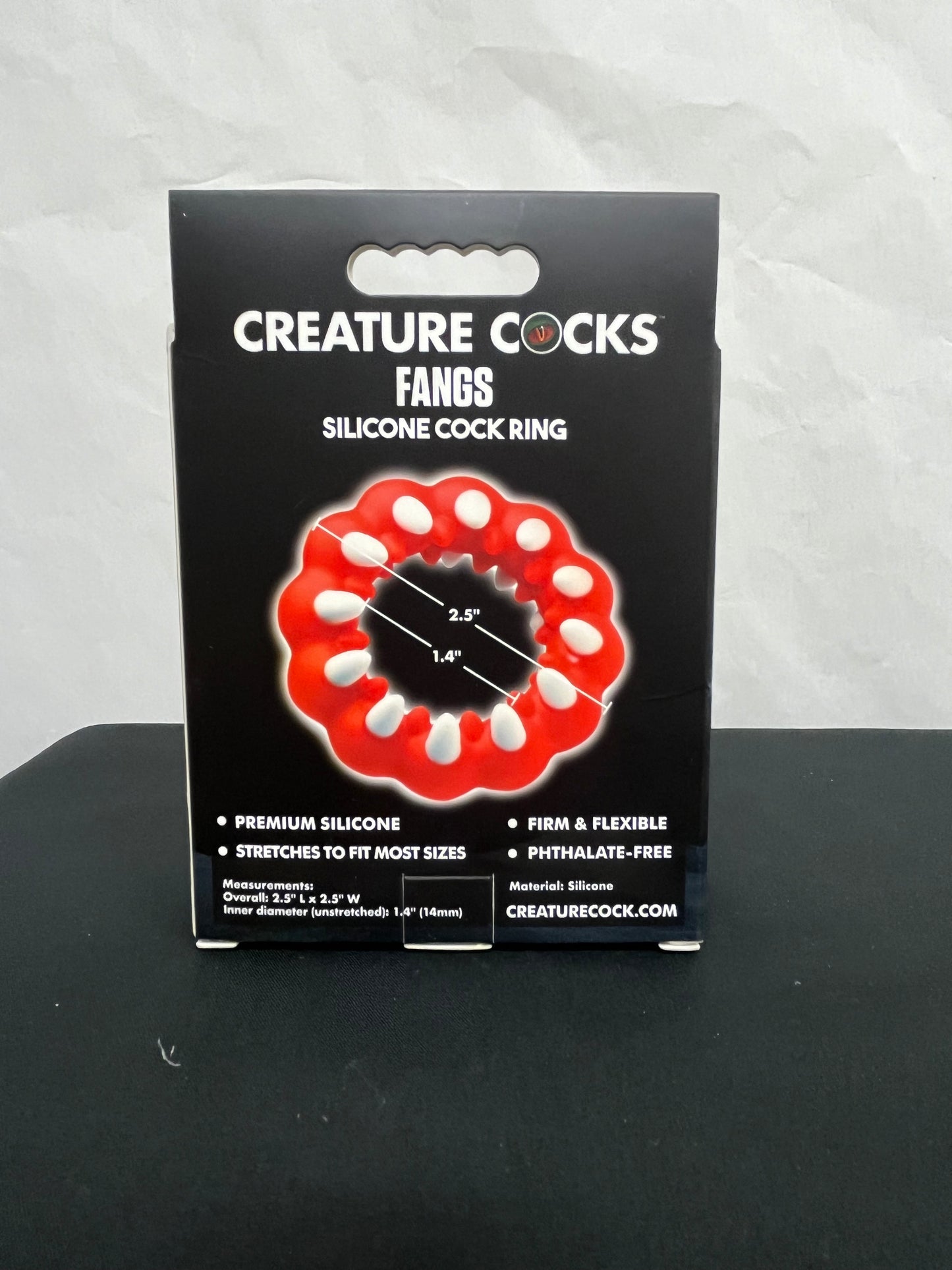 Creature Cocks Fangs Silicone Cock Ring