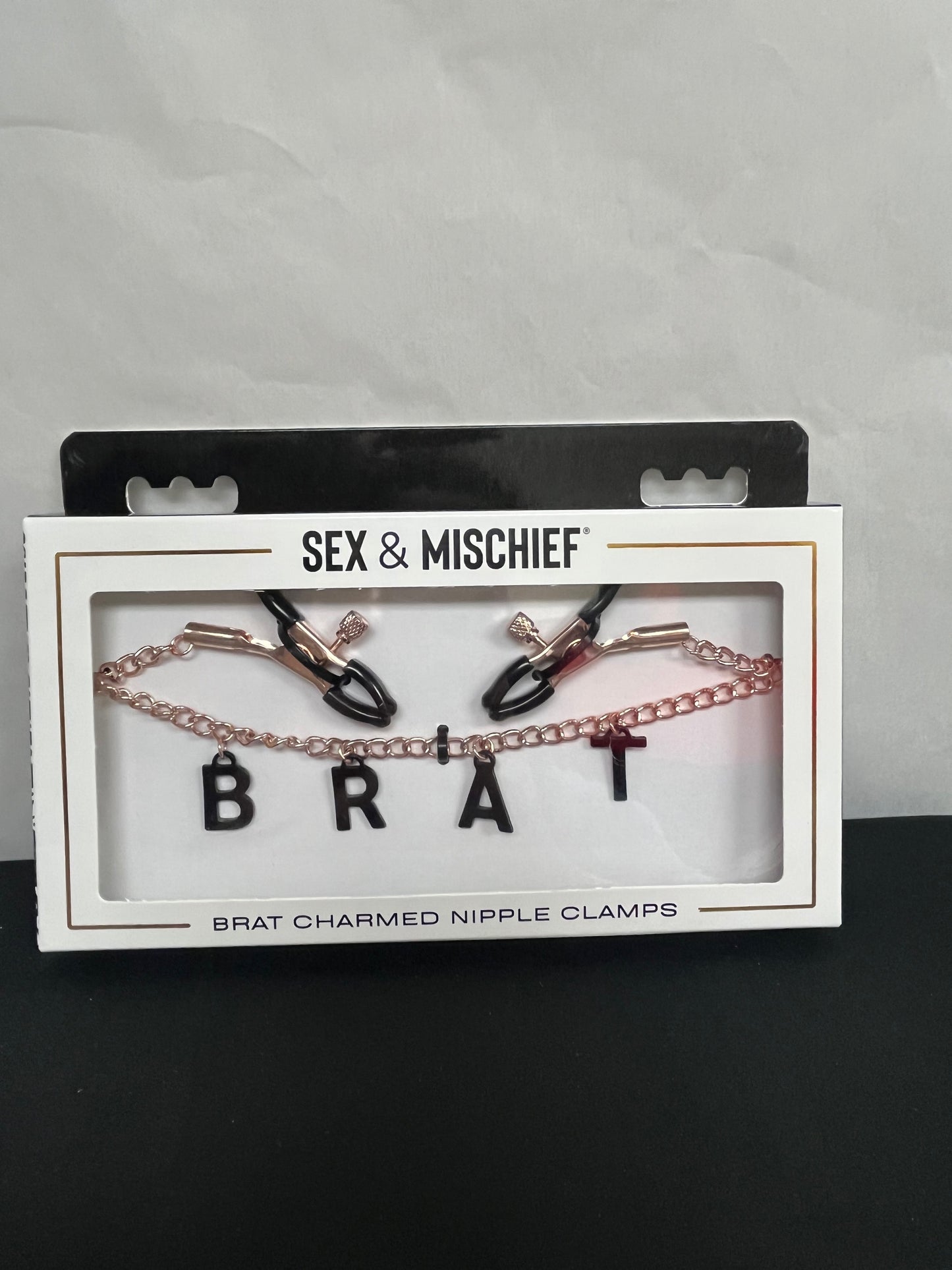 Sex & Mischief Brat Charmed Nipple Clamps