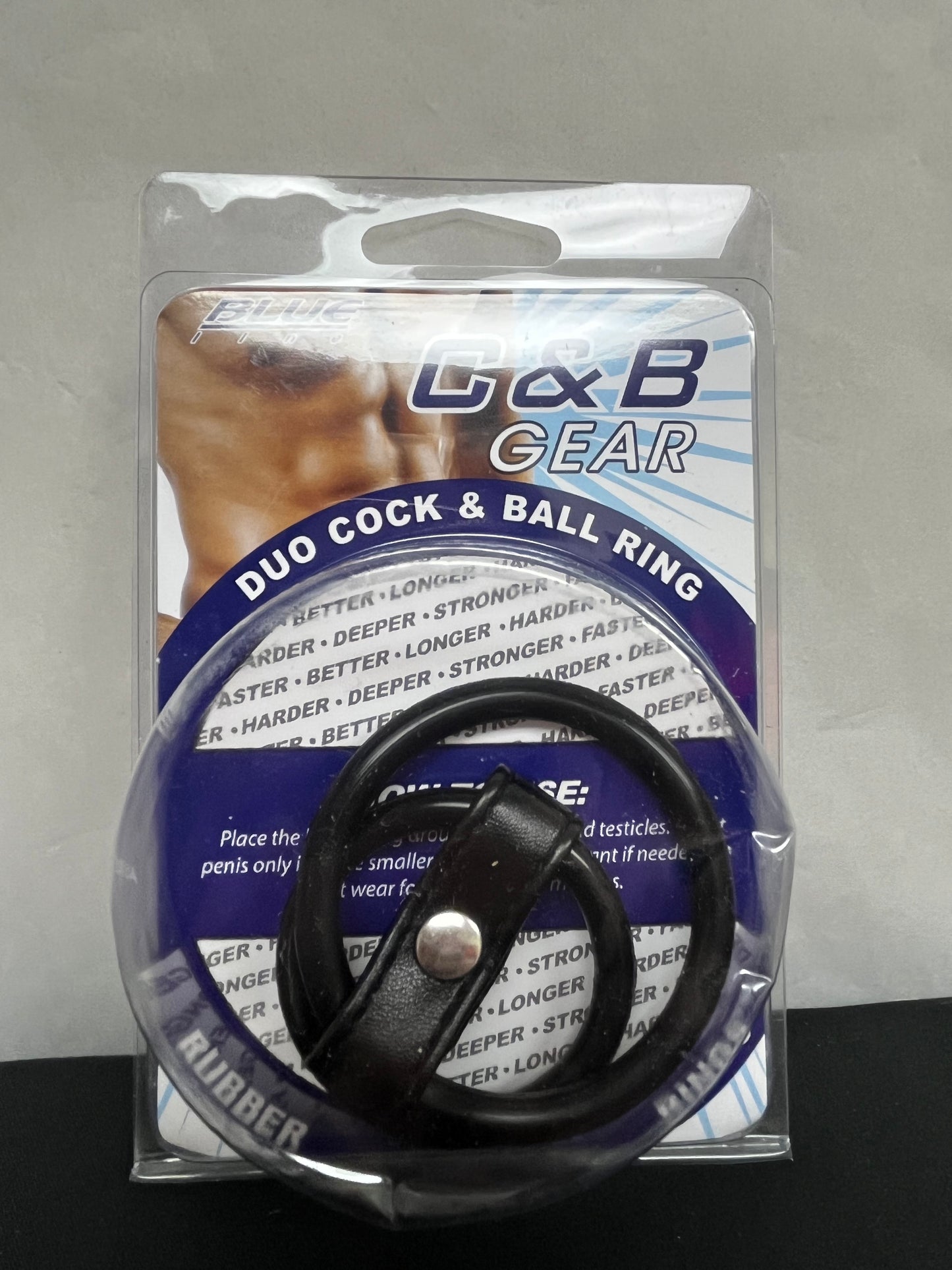 Blueline Men Blue Line Duo Cock & Ball Ring