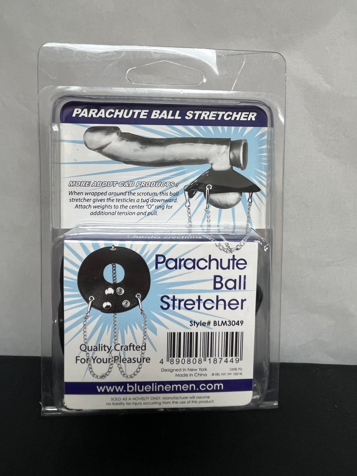Blue Line 3.5 Inch Parachute Ball Stretcher