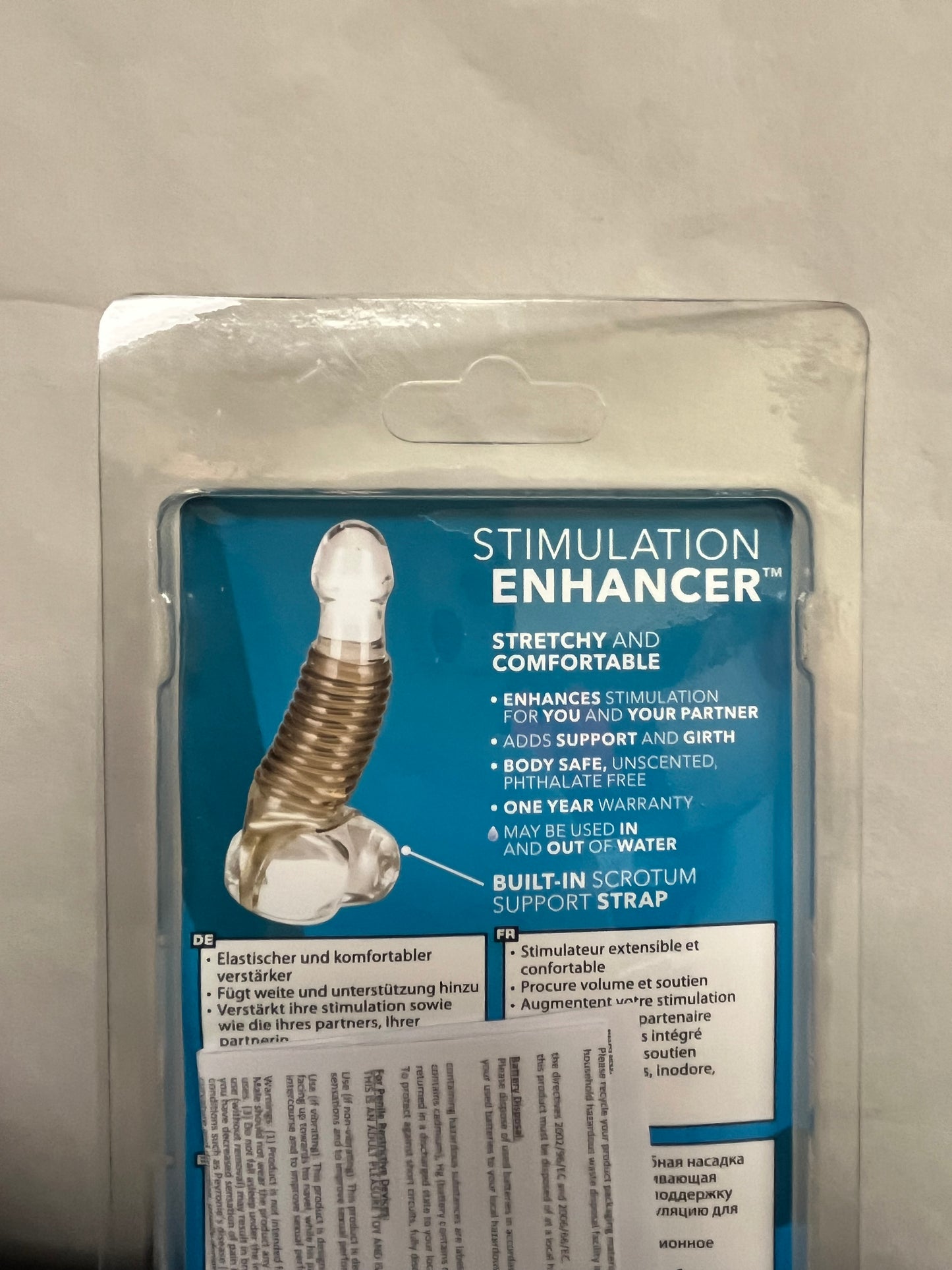 CalExotics Textured Stimulation Enhancer Penis Sheath