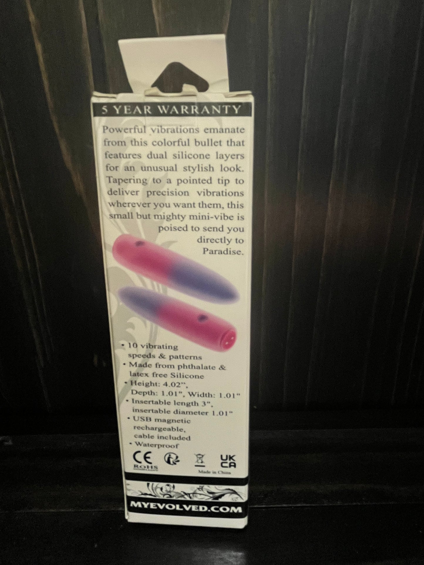 Evolved Novelties Paradise Silicone Bullet Vibe