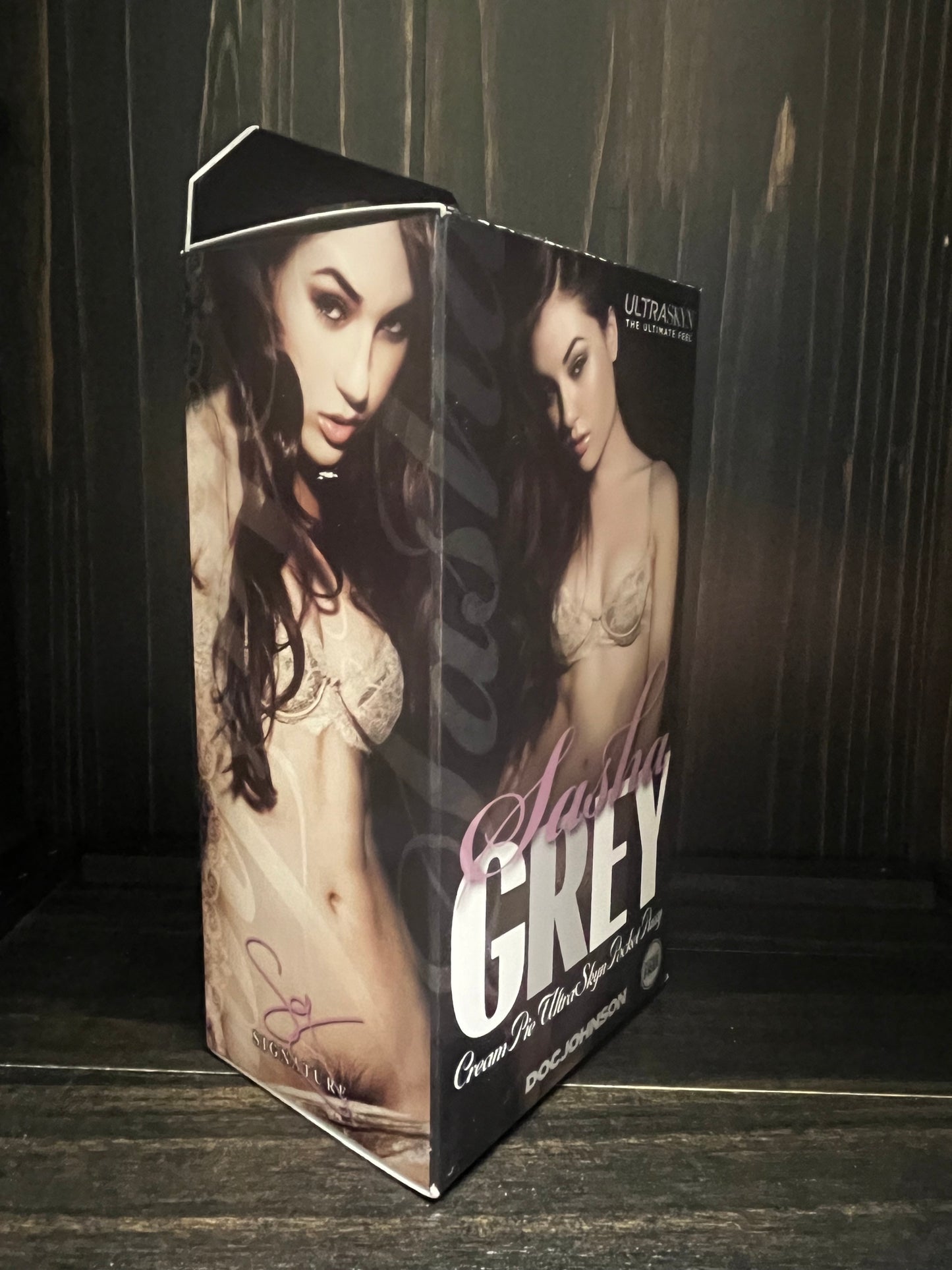 Doc Johnson Sasha Grey Cream Pie ULTRASKYN Pocket Pussy