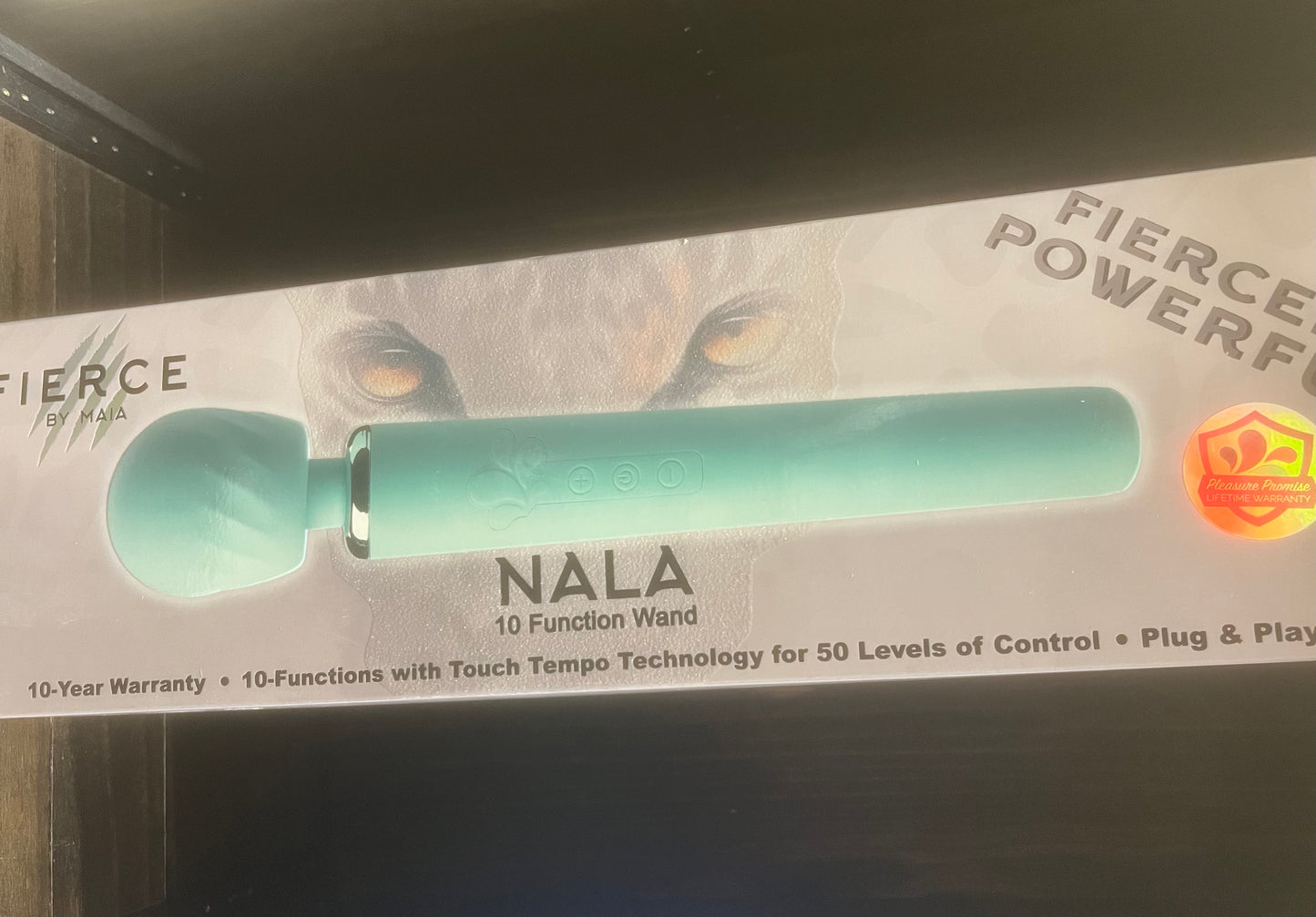 Maia Nala Fierce Plug-In Rechargeable Wand